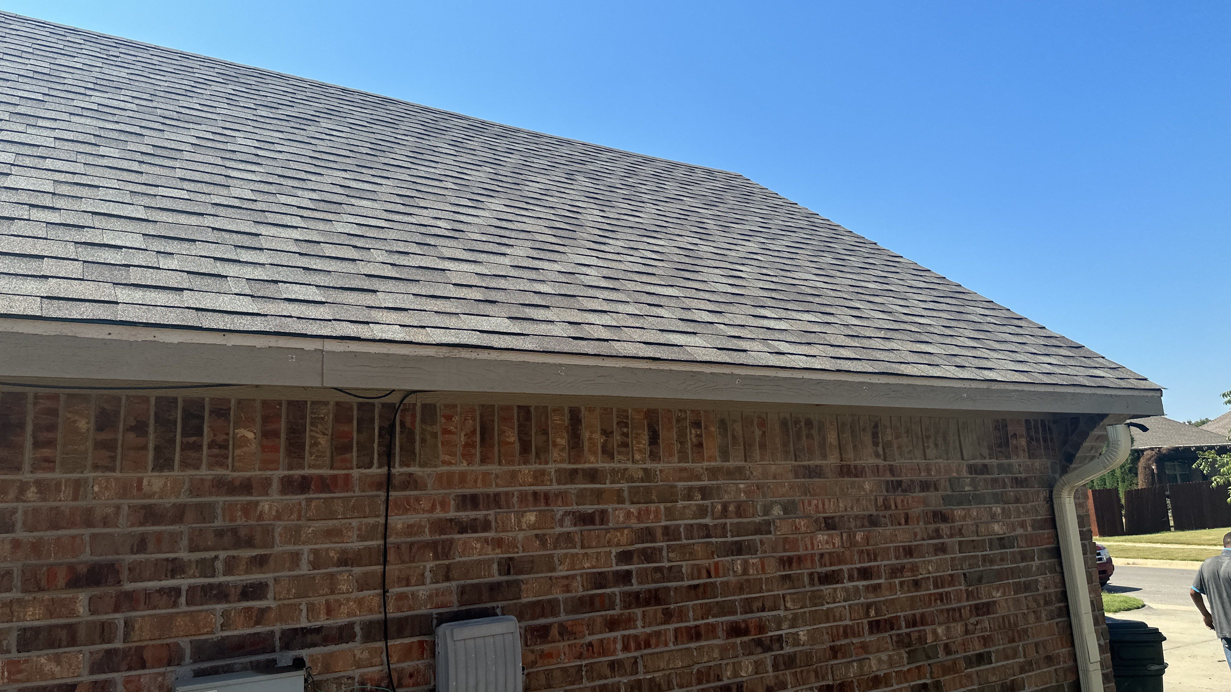 Reroof using Owens Corning Duration Storm IR in Driftwood by Castillo Roofing