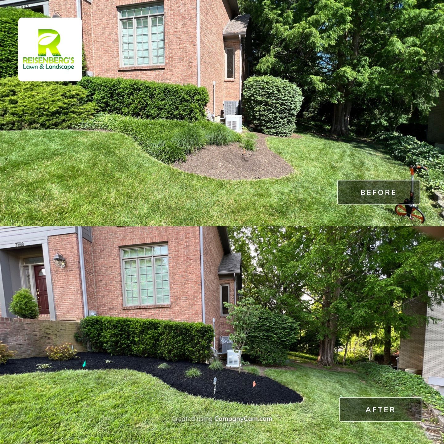 Landscape Tear Our & Install by Reisenberg’s Lawn & Landscape, LLC