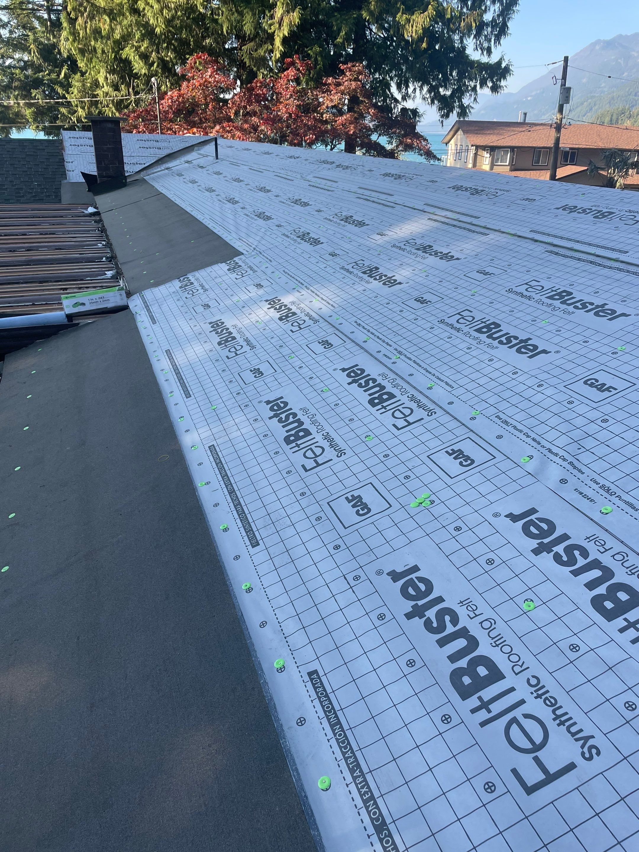 Residential Reroof Shingle - Charcoal by Top Notch Roofing Inc