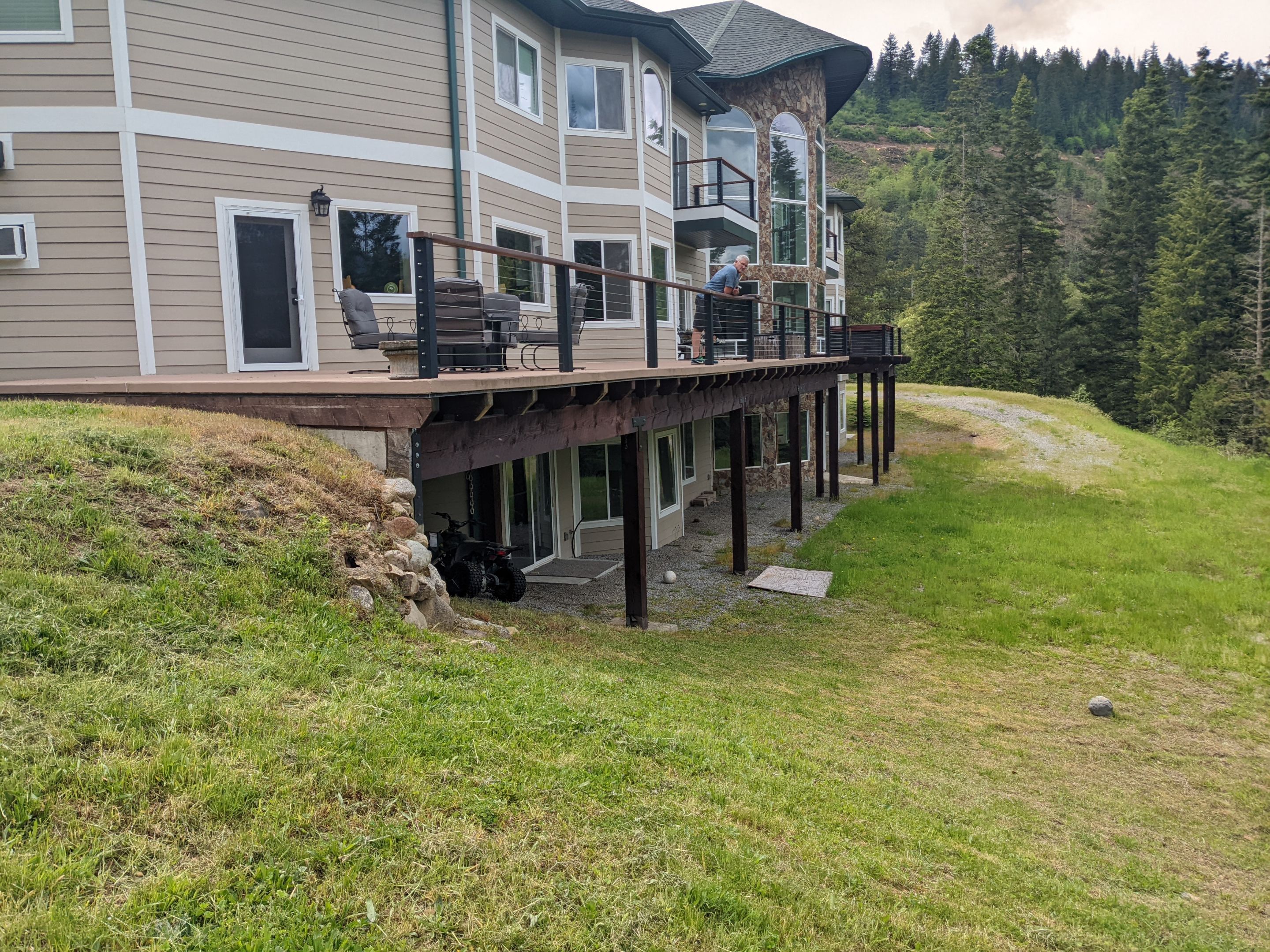 Patio Transformation using Greystone 1/8" by Croc Coatings, LLC