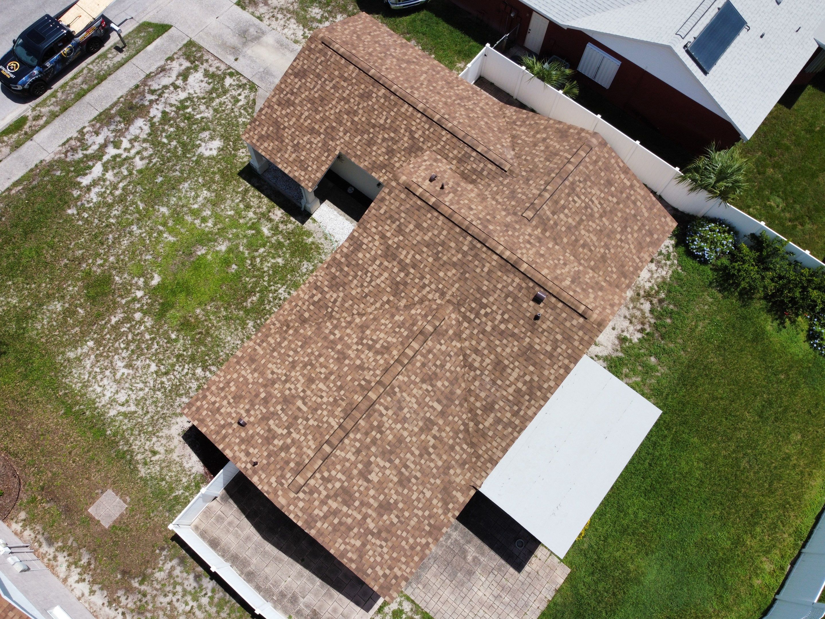 Roof Replacement in New Port Richey, FL. by Steadfast Roofing