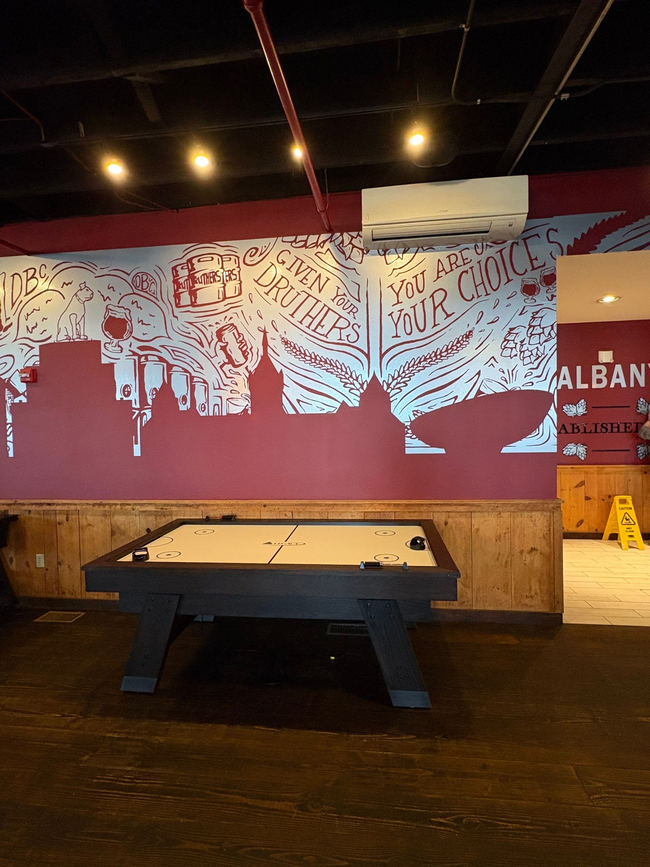 Druthers Albany NY - Vinyl & Interior updates by FASTSIGNS of Saratoga Springs 