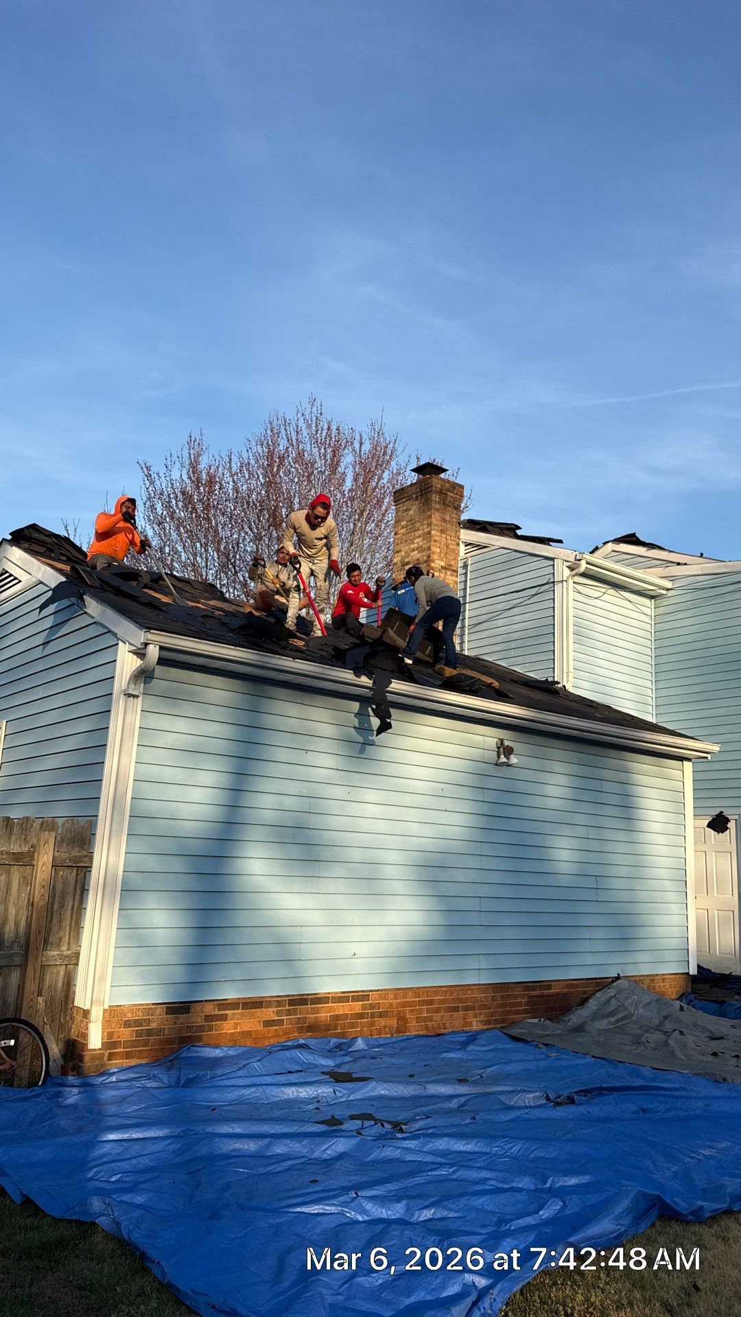 Roof replacement by hail and wind damage by Just Brilliant Restoration JBR