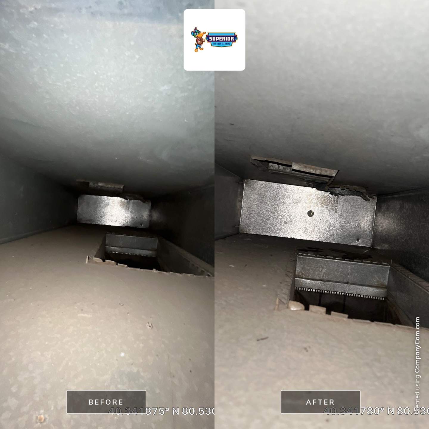 Air Duct Cleaning With a Vacuum Truck in Colliers, WV by Superior Air Duct Cleaning
