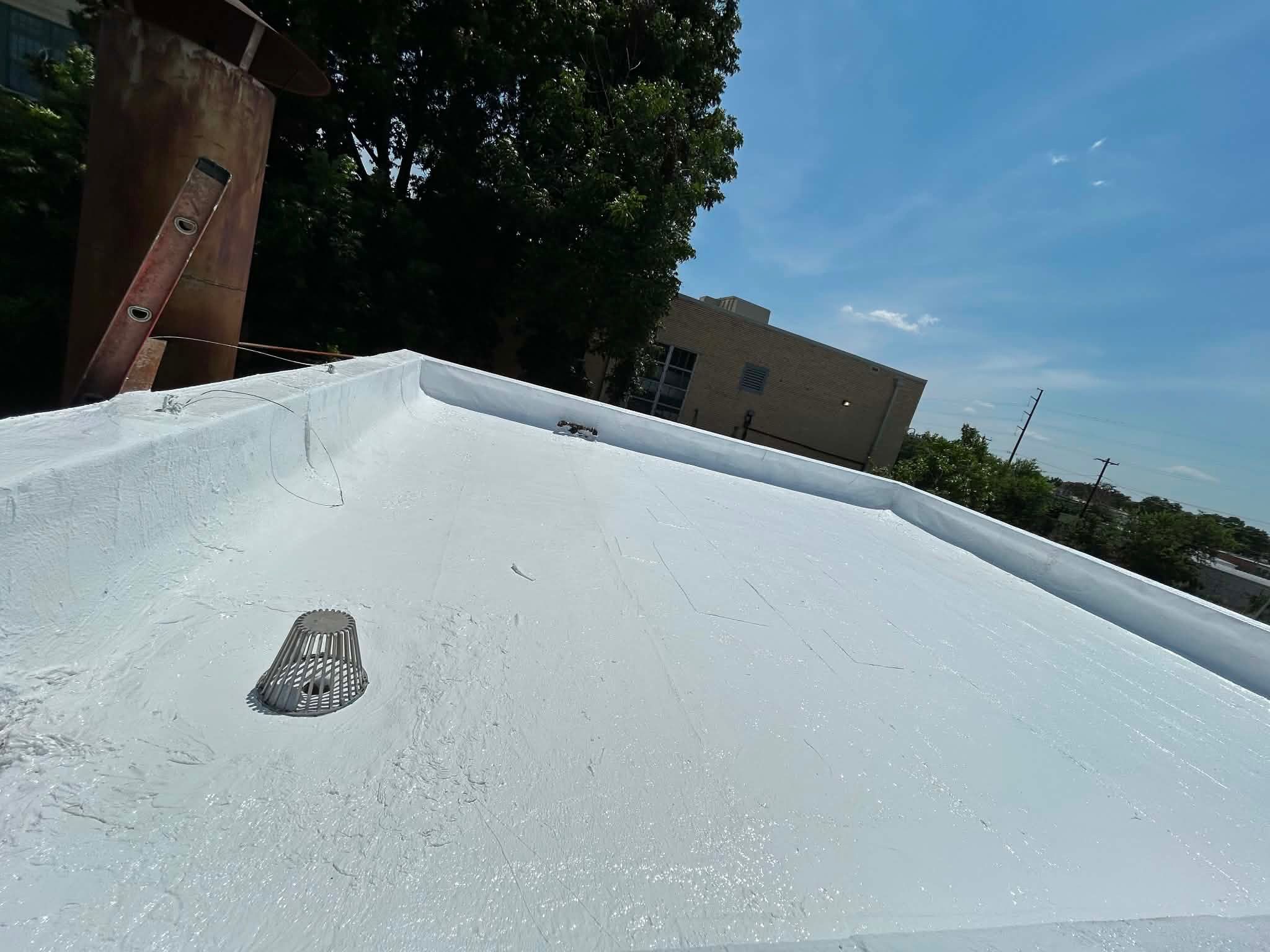 Commercial Flat Roof Coating and Restoration in Austin by RoofsOnly.com