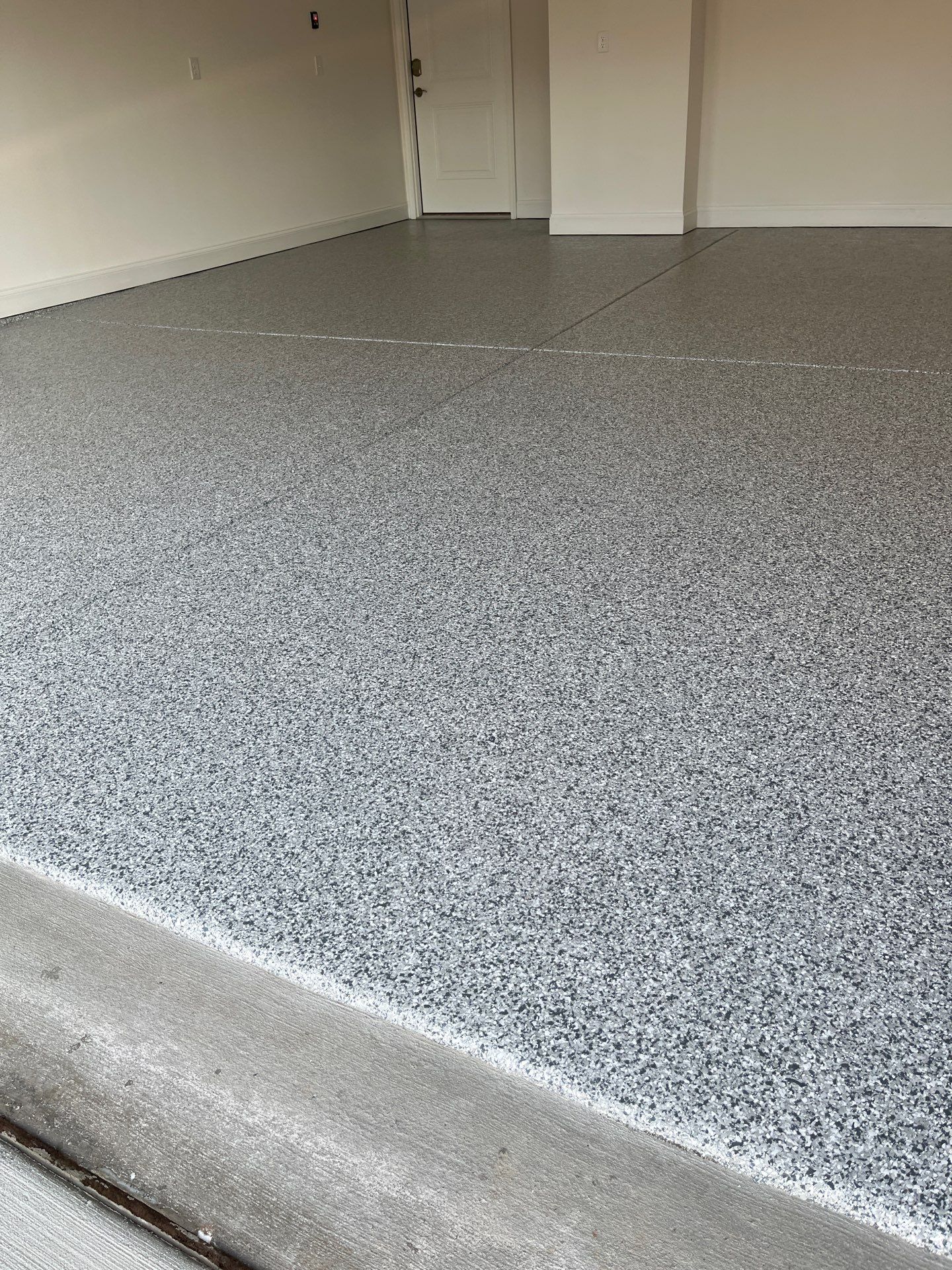 Garage Floor Coating using Gravel by My Garage Floor Guys