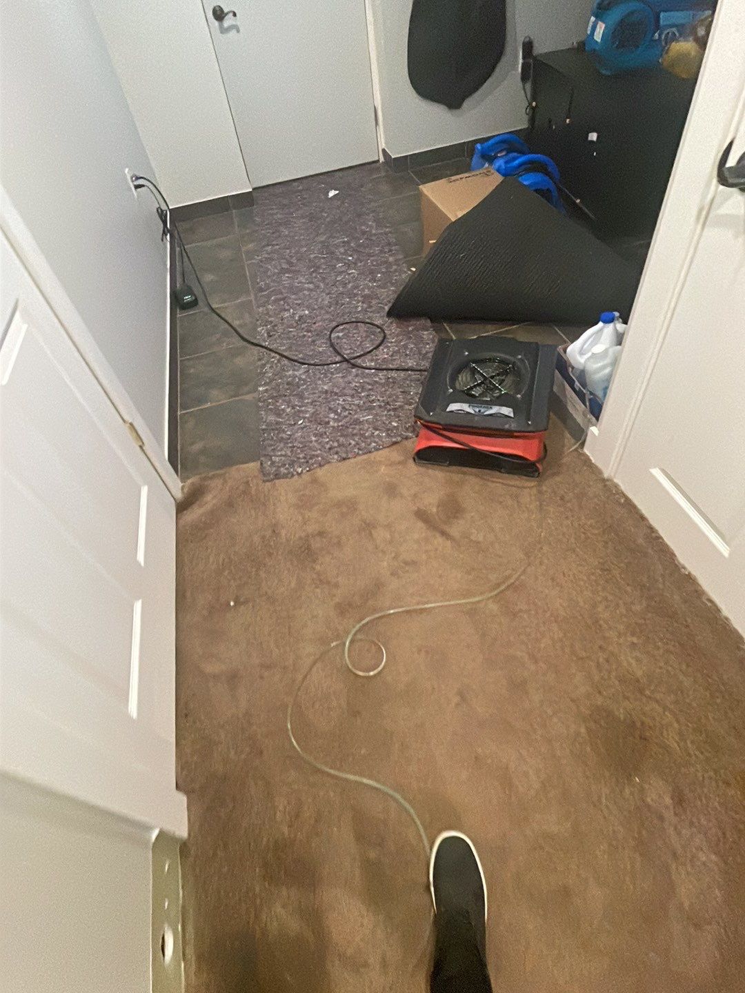 Project in Birmingham by EzDry Water Mitigation & Property Restoration