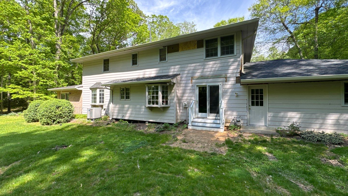 Great Falls: Siding Replacement with James Hardie Statement Beaded Plank in Cobblestone by RM Banning, Inc.