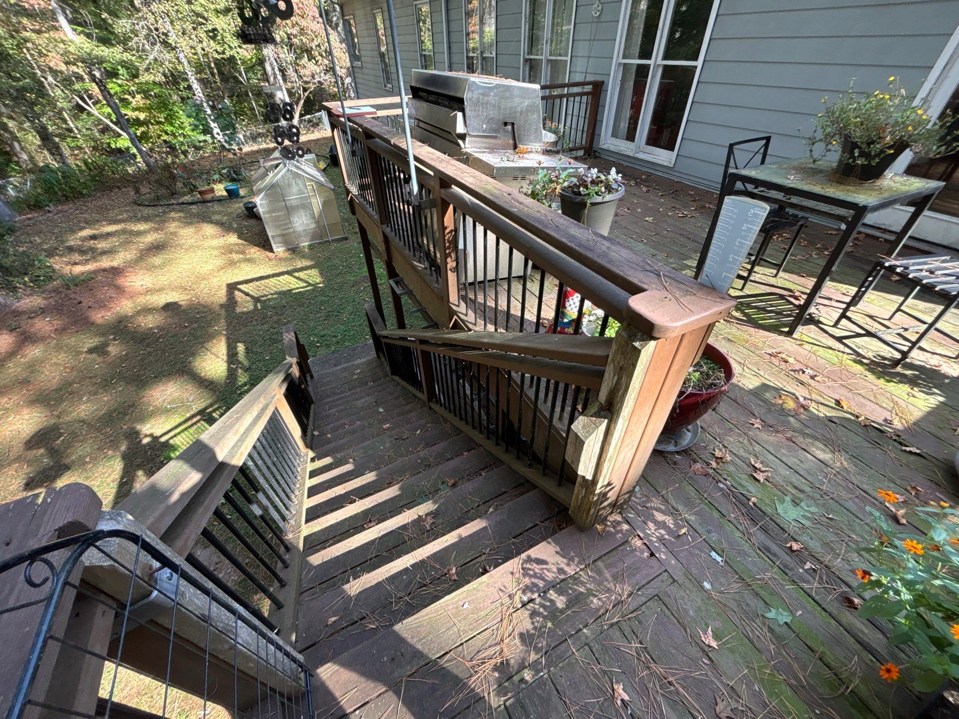 Lawrenceville, GA Deck Resurface using Pressure Treated Pine by Nelson Exteriors 
