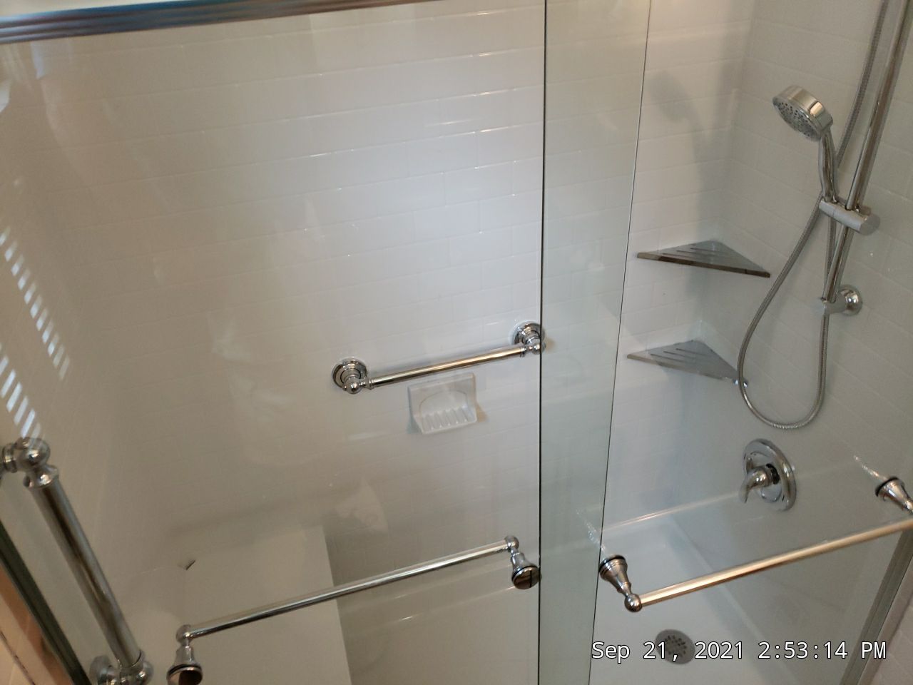 Tub to Shower Conversion using BCI Acrylic Shower System by Secure Construction Company Inc