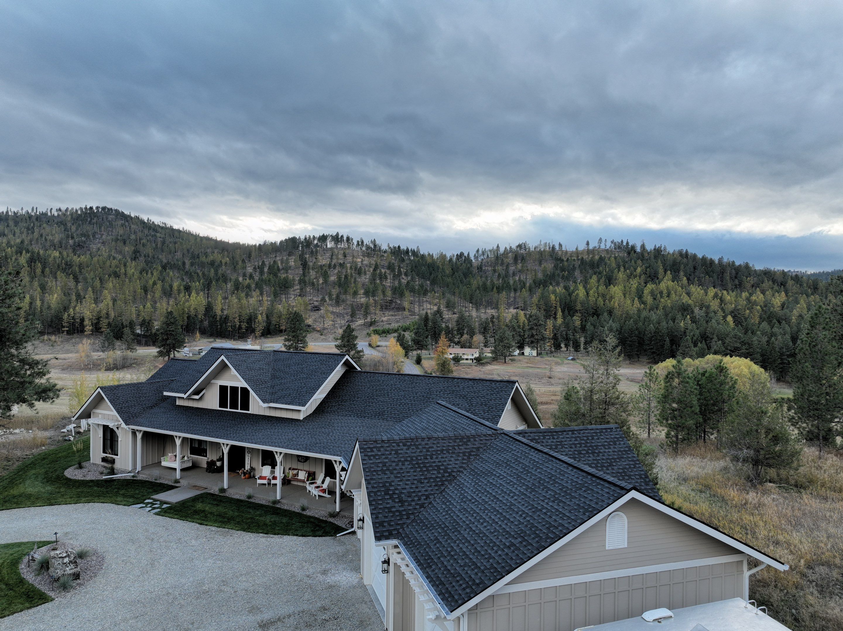 GAF Timberline HDZ - Charcoal - Kalispell, MT  by Montana Roofing Solutions