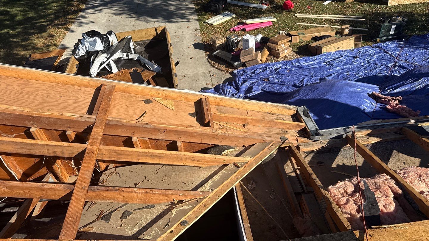 Roof Replacement using Owens Corning Williamsburg Grey by 180 Contractors