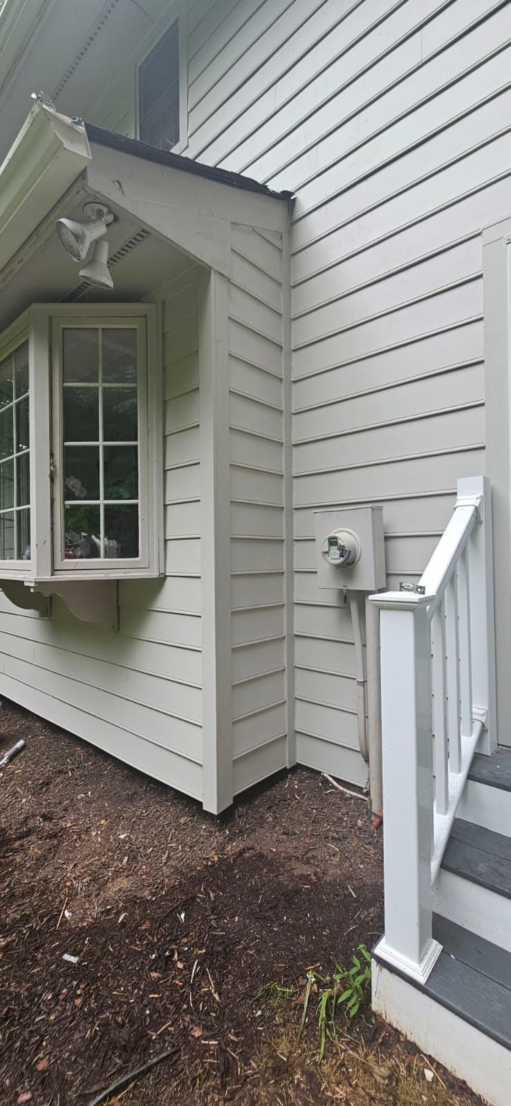 Great Falls: Siding Replacement with James Hardie Statement Beaded Plank in Cobblestone by RM Banning, Inc.