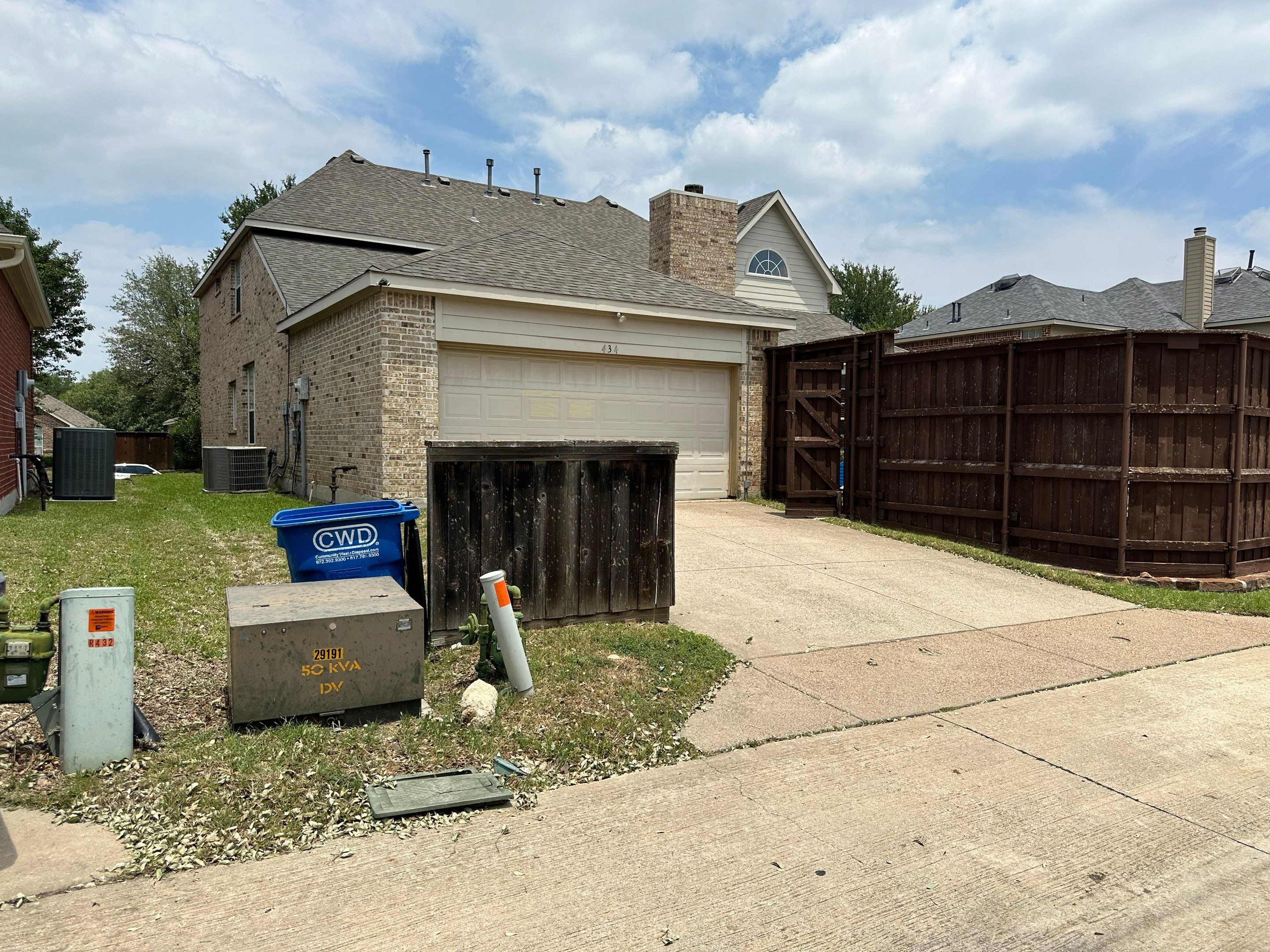 Property Repairs After Hail Storm Plano Texas by Eminent Roofing & Auto Hail Repair
