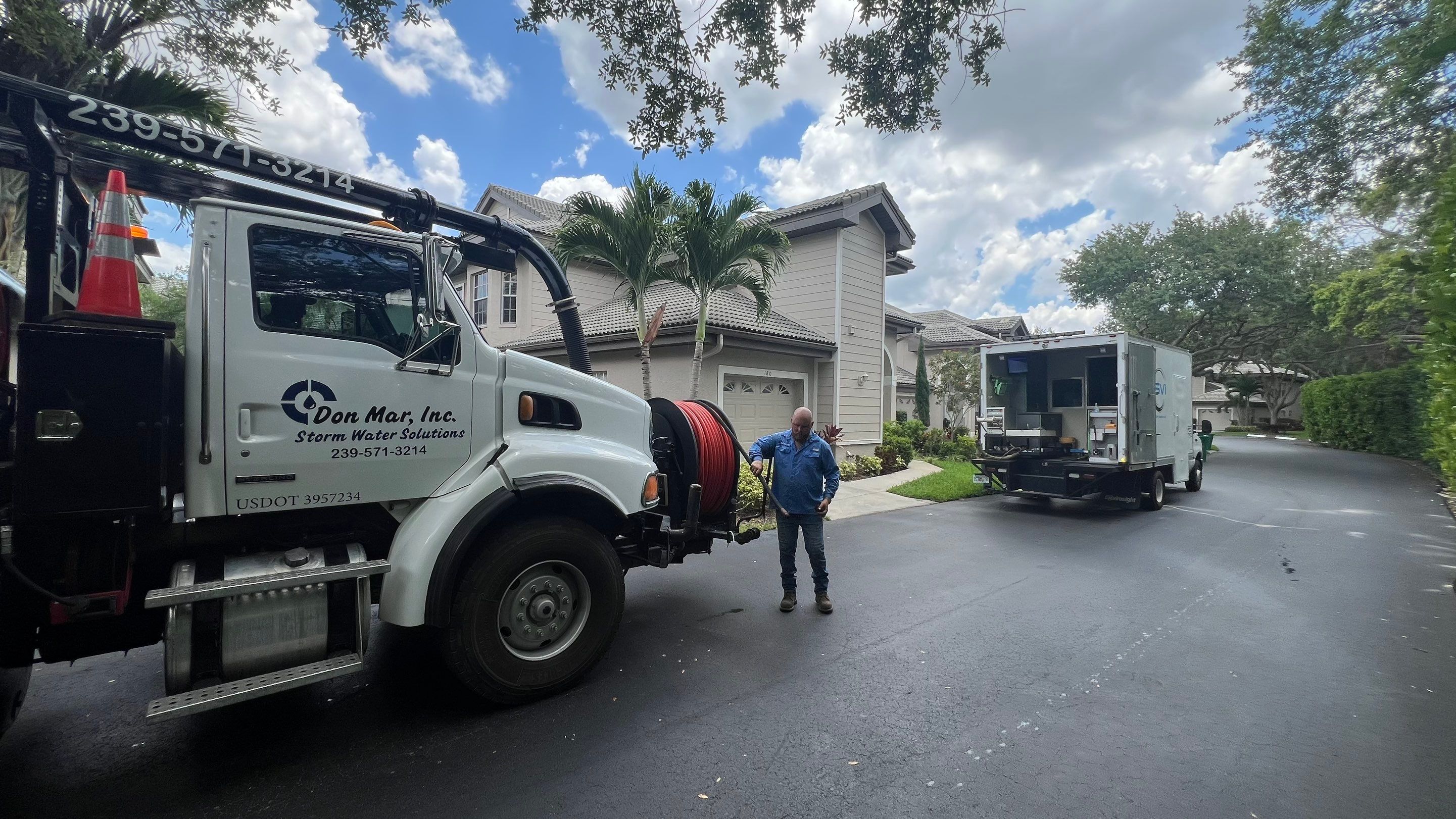 Naples Neighborhood Stormwater System Maintenance by Don Mar, Inc. Storm Water Solutions