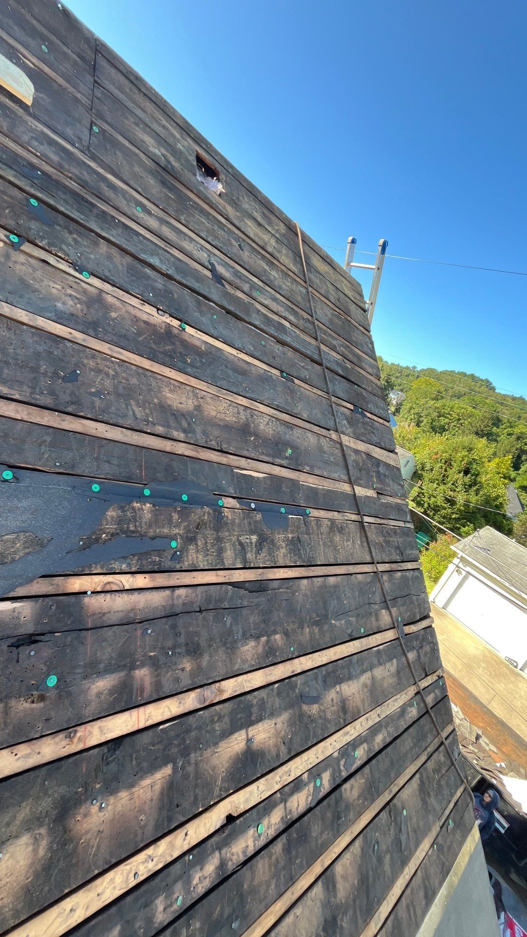Residential Roofing Installation using GAF Timberline HDZ Shakewood by Rainstoppers Roofing