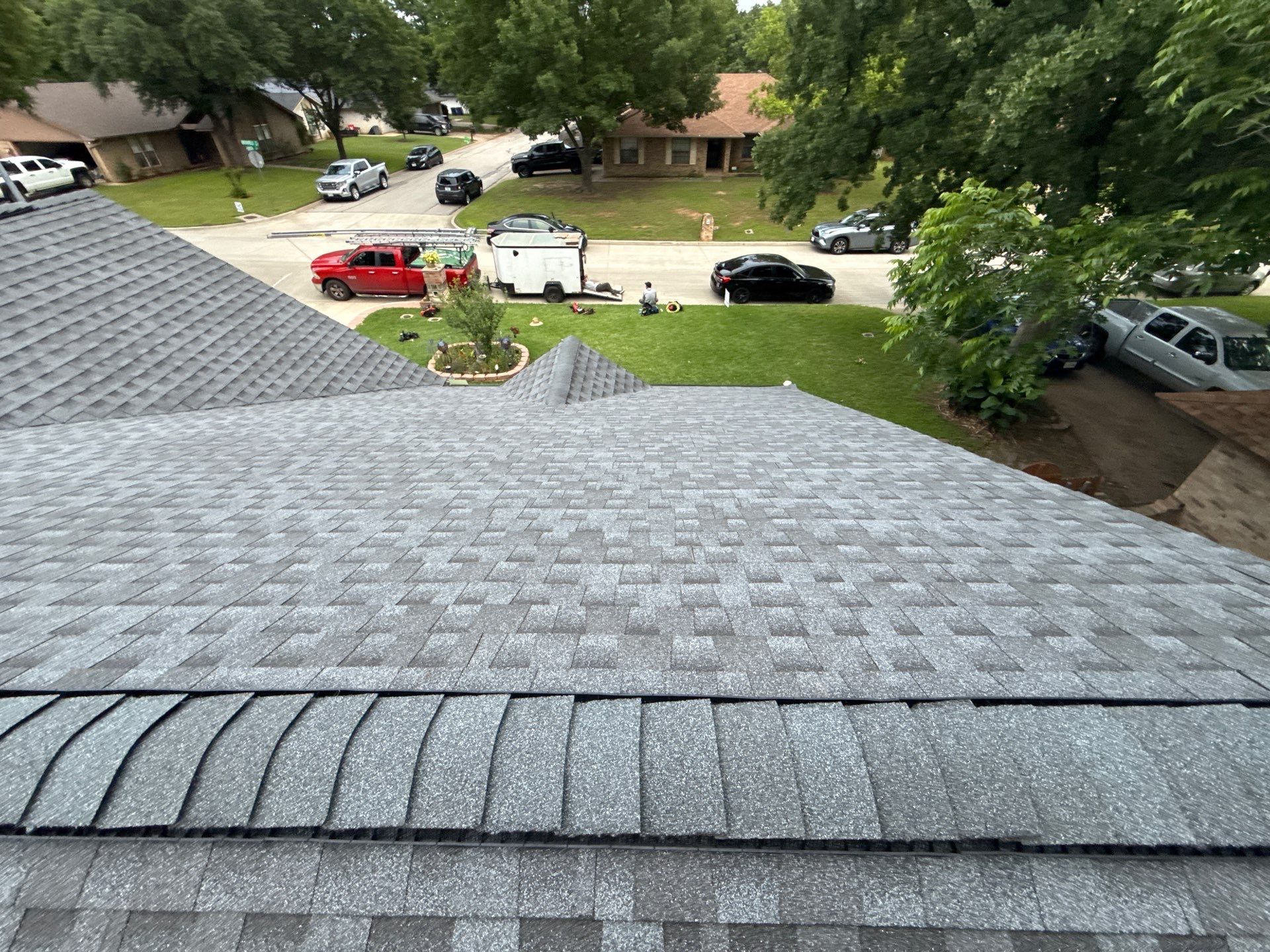 GAF Timberline HDZ - Pewter Gray  by Top Sun Roofing