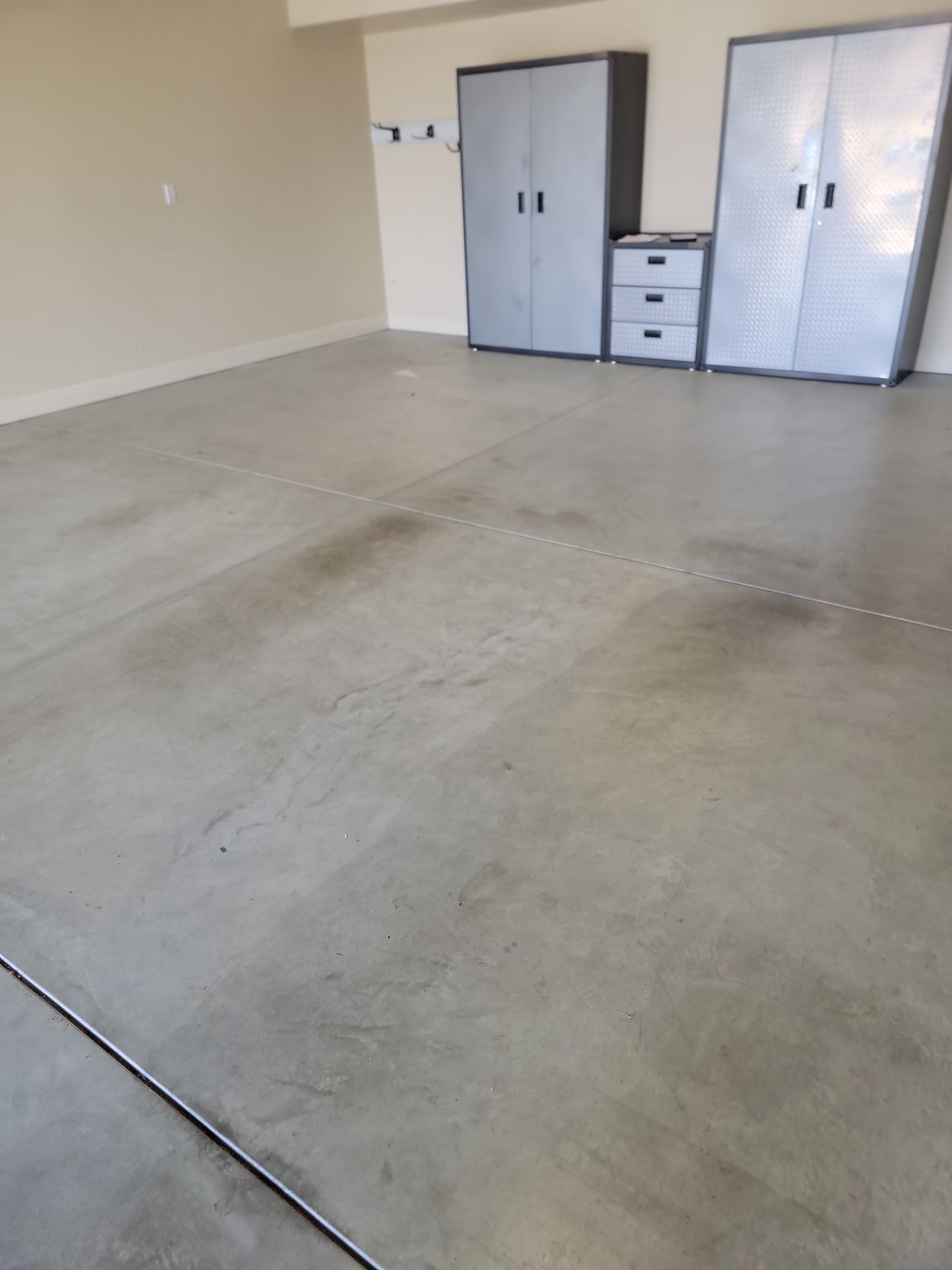 Penntek Garage Floor Coating Installation in Pismo Beach by MGP Coatings