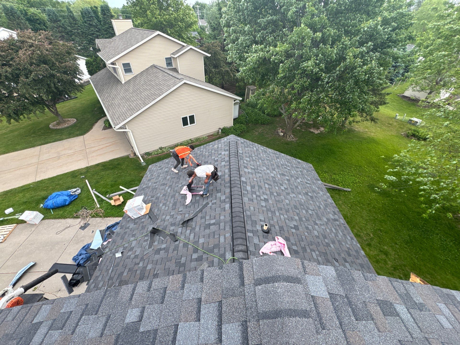 H.F.: Roofing and siding by AFC Exteriors