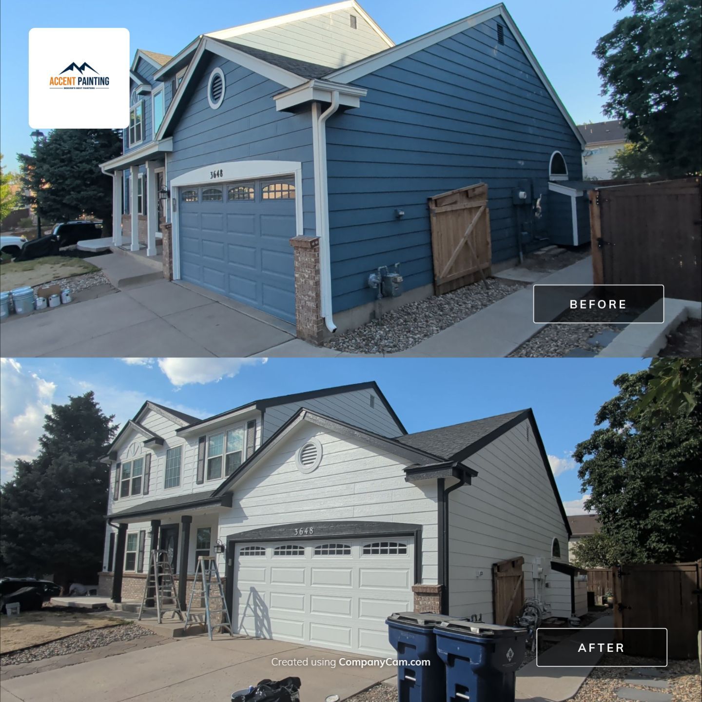 Project in Highlands Ranch, CO by Accent Painting