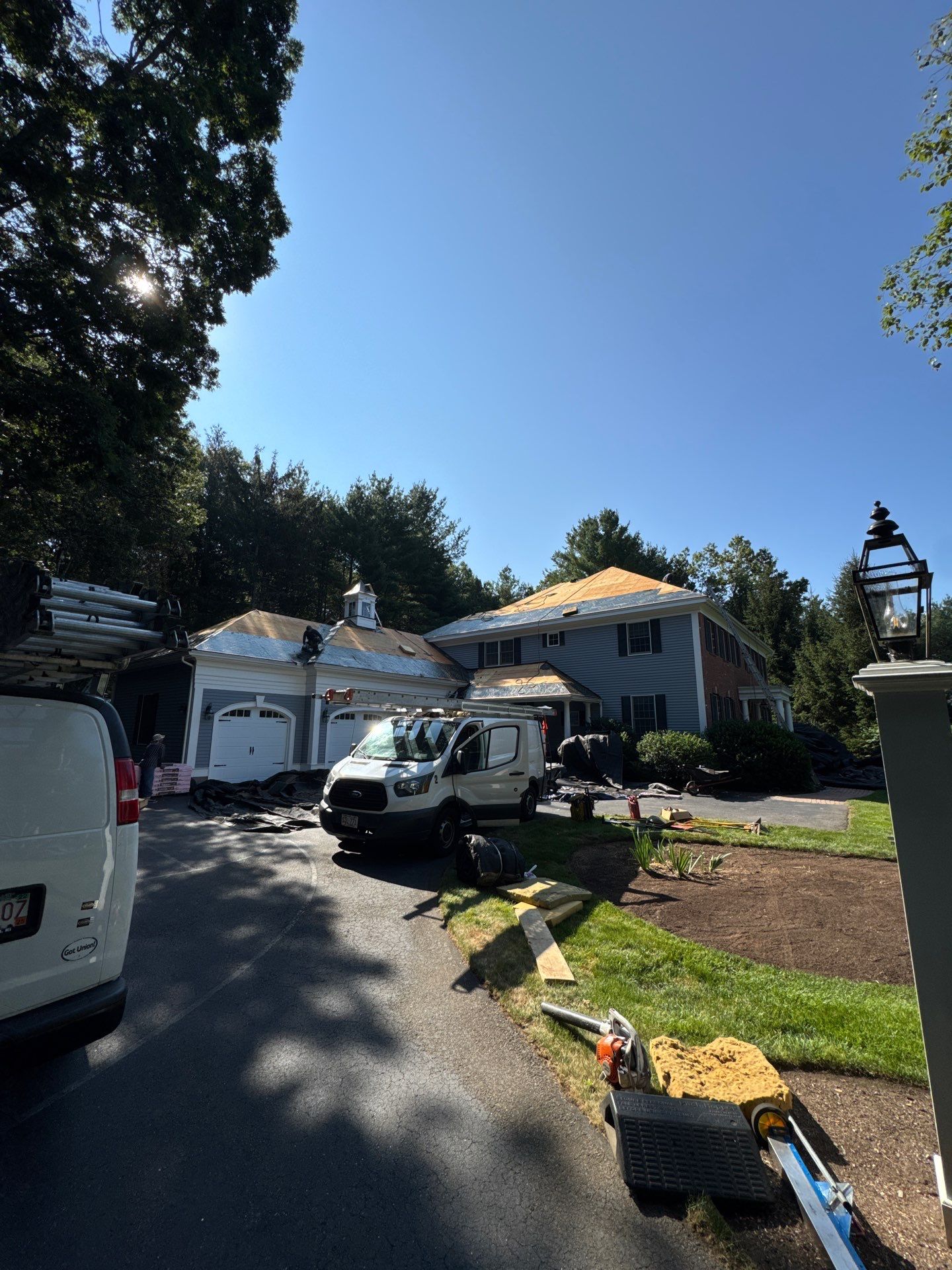 Roof Replacement & Gutter System Upgrade in Westford, MA by Mighty Dog Roofing of Greater Middlesex County