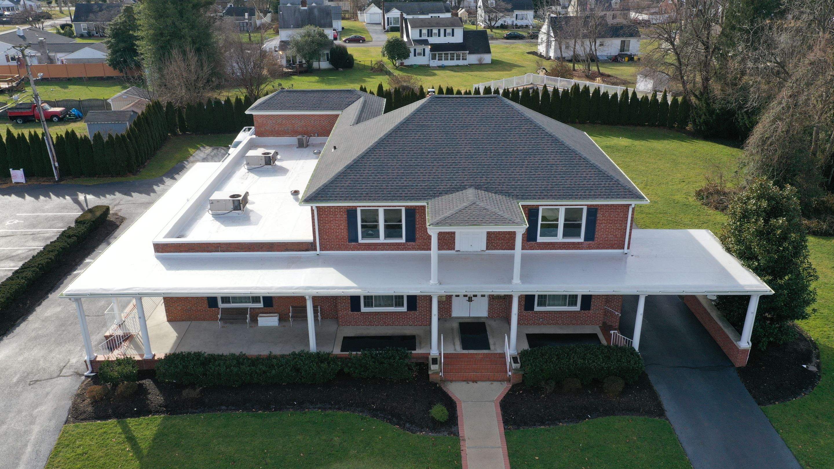 Commercial Roofing Installation using GAF Timberline / GAF TPO by All Site Roofing