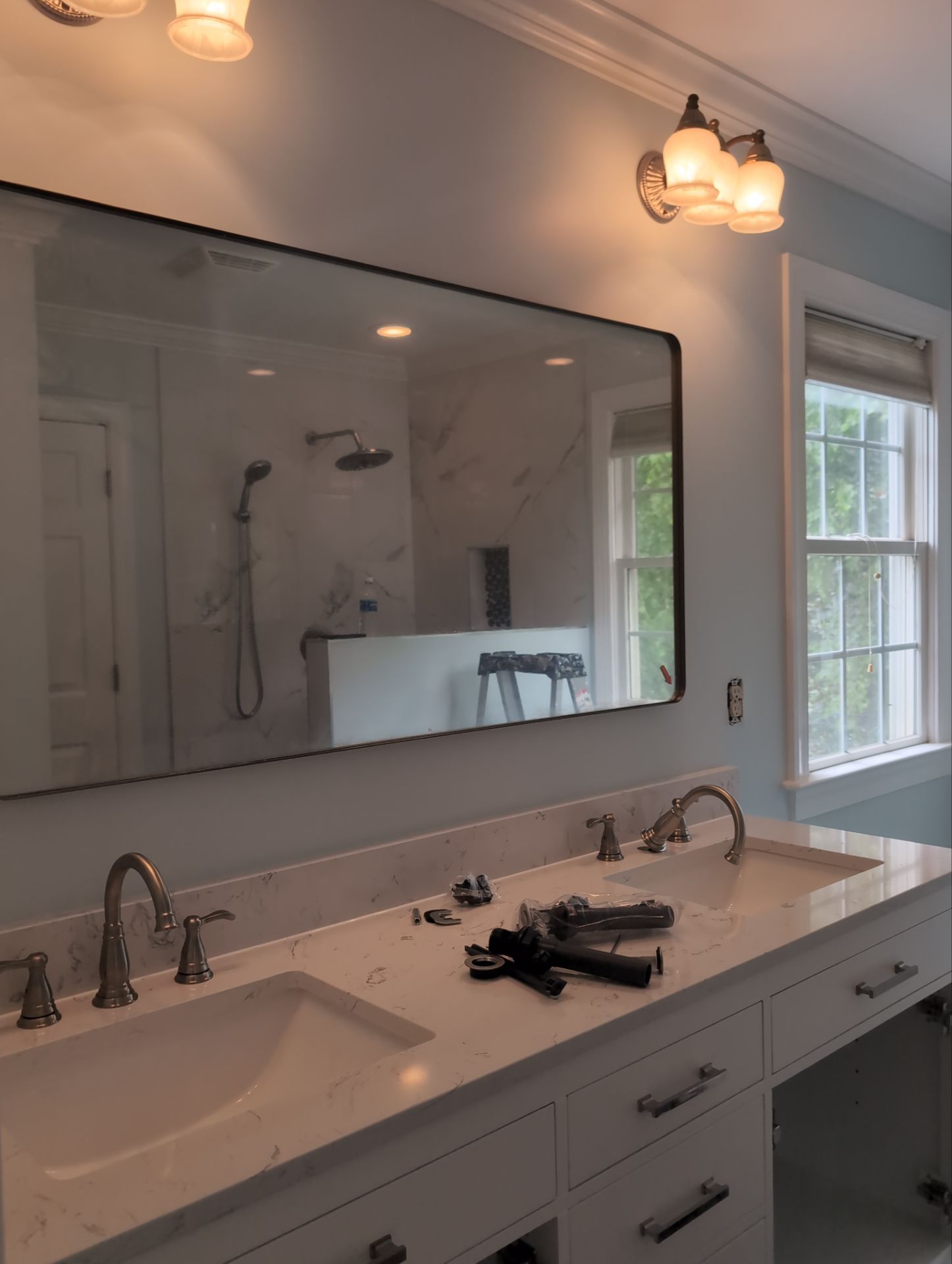 A Stunning Cary Bathroom Reimagined by Elite Remodeling and Design LLC