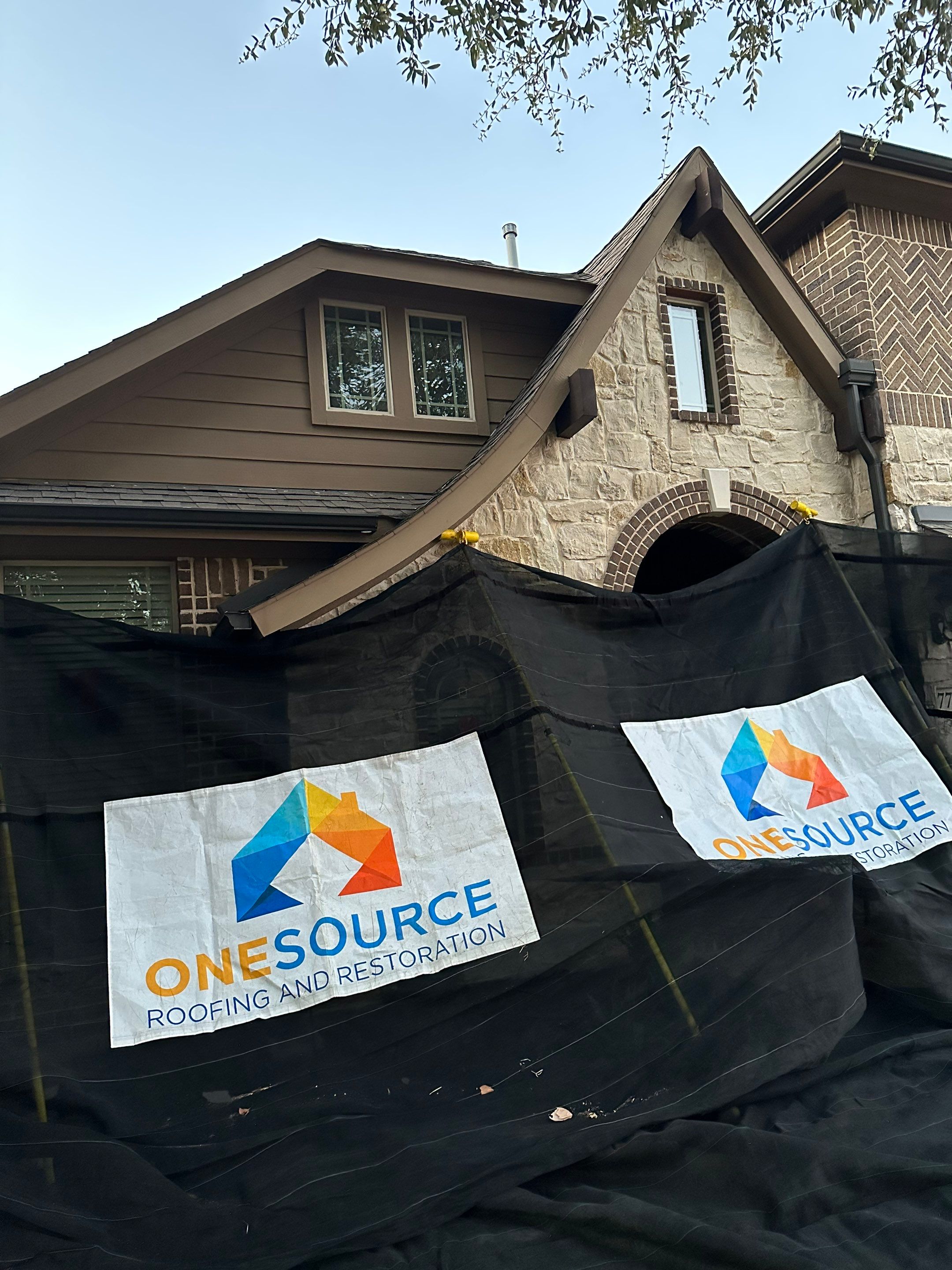 Residential Roofing Installation using GAF Timberline HDZ Weathered Wood by OneSource Roofing and Restoration