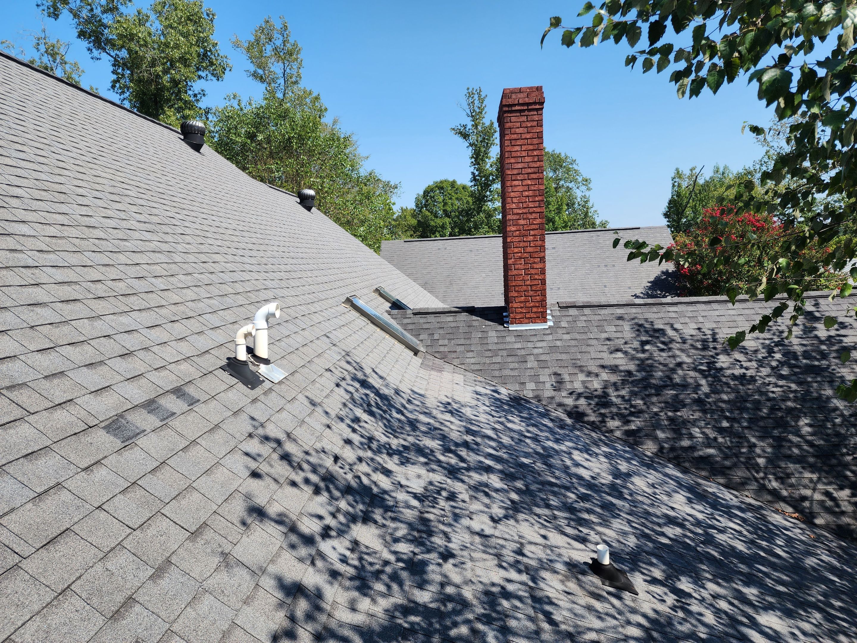 Residential Roofing Repair using CertainTeed XT25: Moire Black by Hostetler Roofing