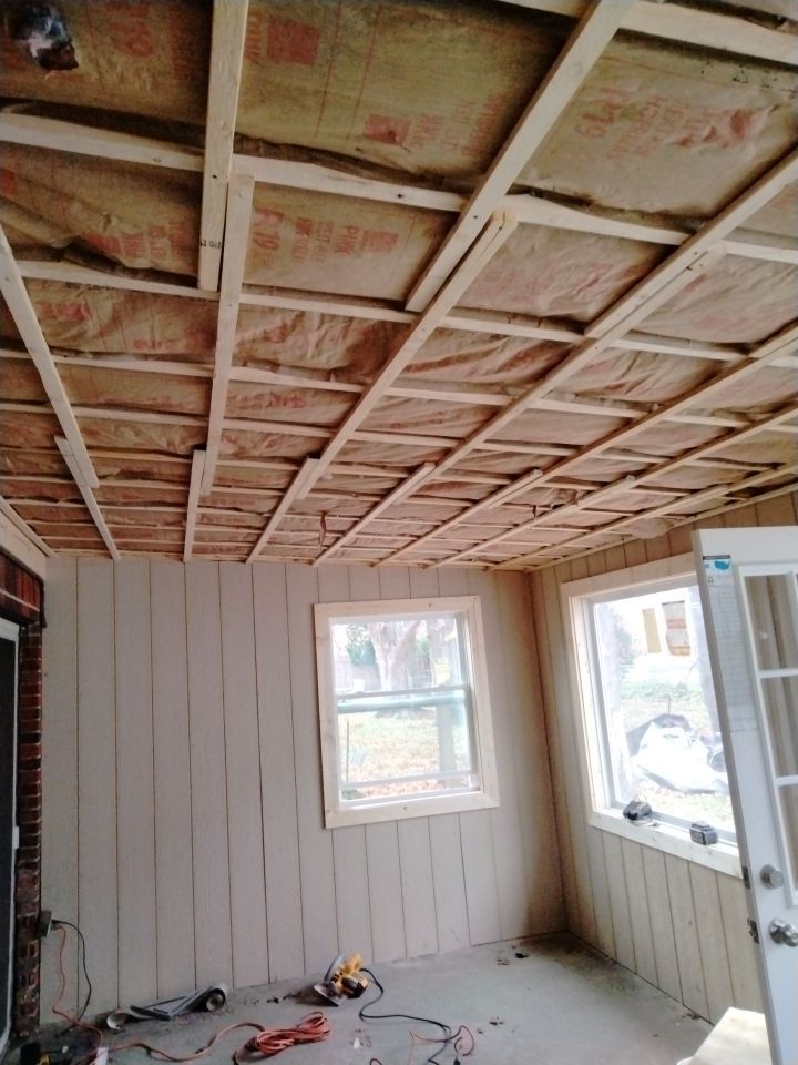 Tree Destroyed Patio Room by Absolute Roofing and Construction
