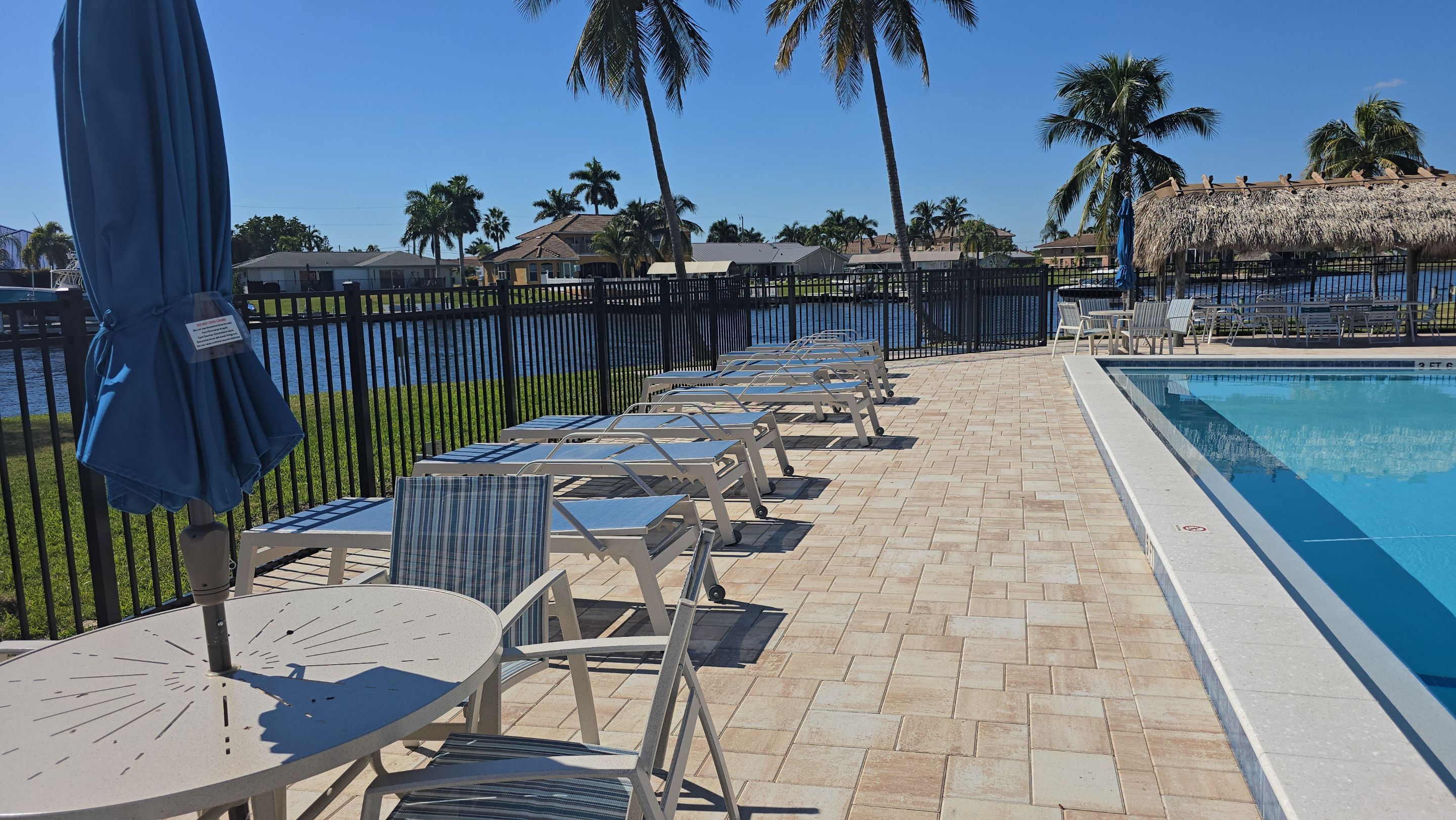 Community Pool Fence in Cape Coral by True Fence LLC