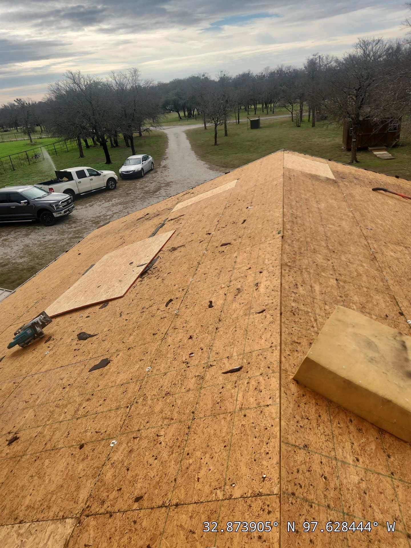 Project in Weatherford by Lonestar Roofing and Restoration LLC.