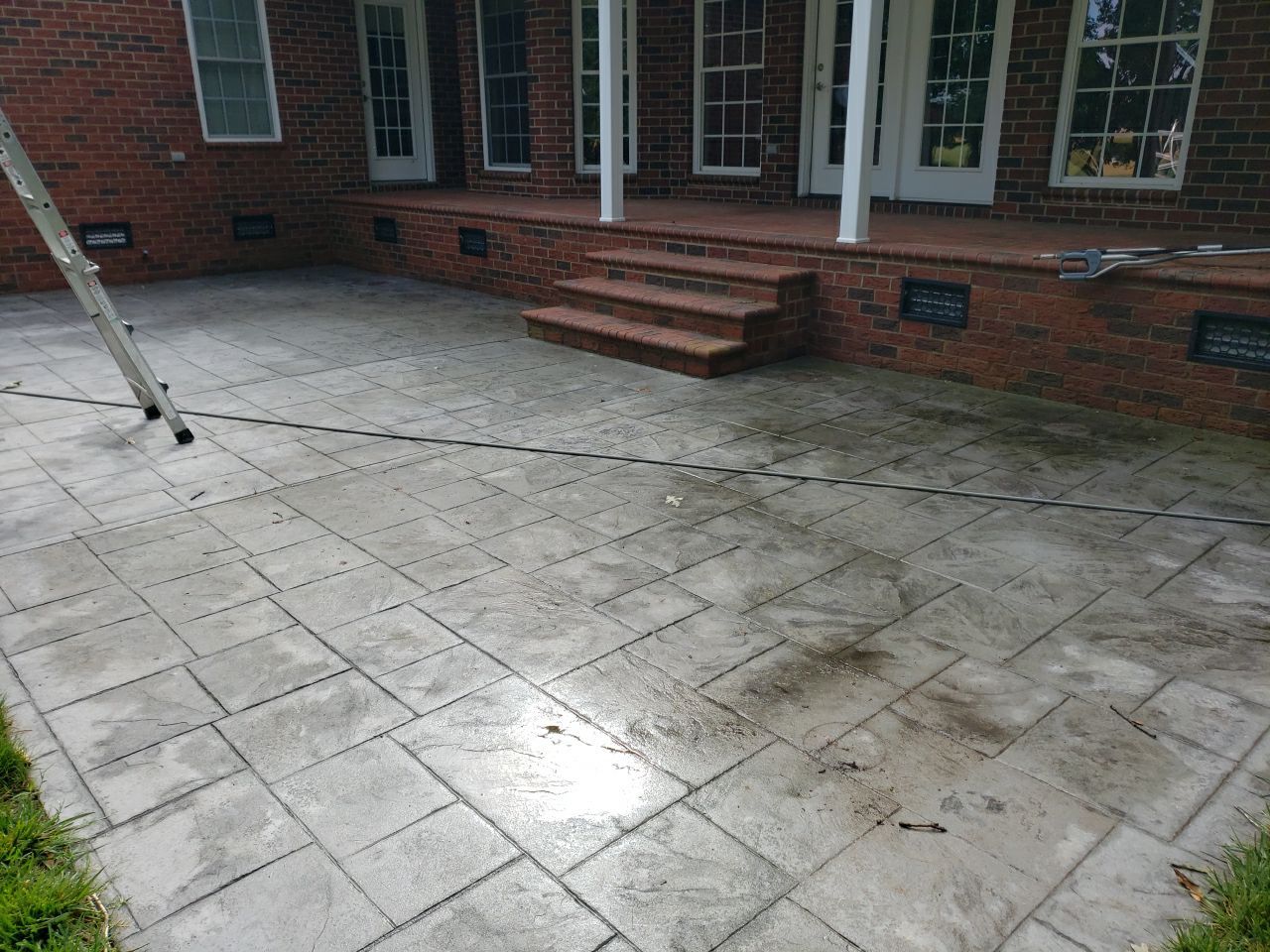 House Wash using cleaner by Power Wash Masters LLC