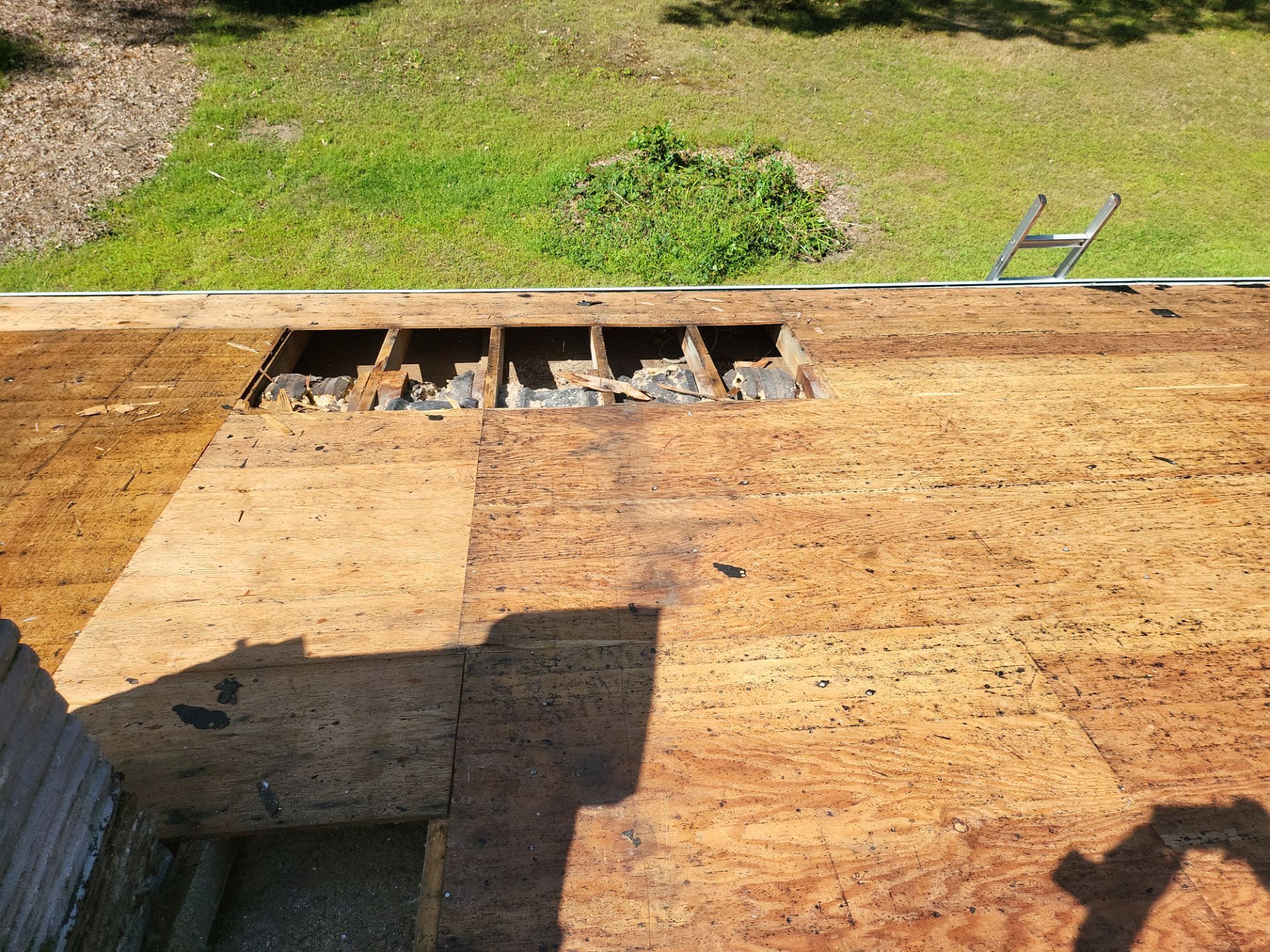 Commercial Roofing Installation using Owens Corning TruDefinition Duration AR - Harbor Blue by A Plus Exterior