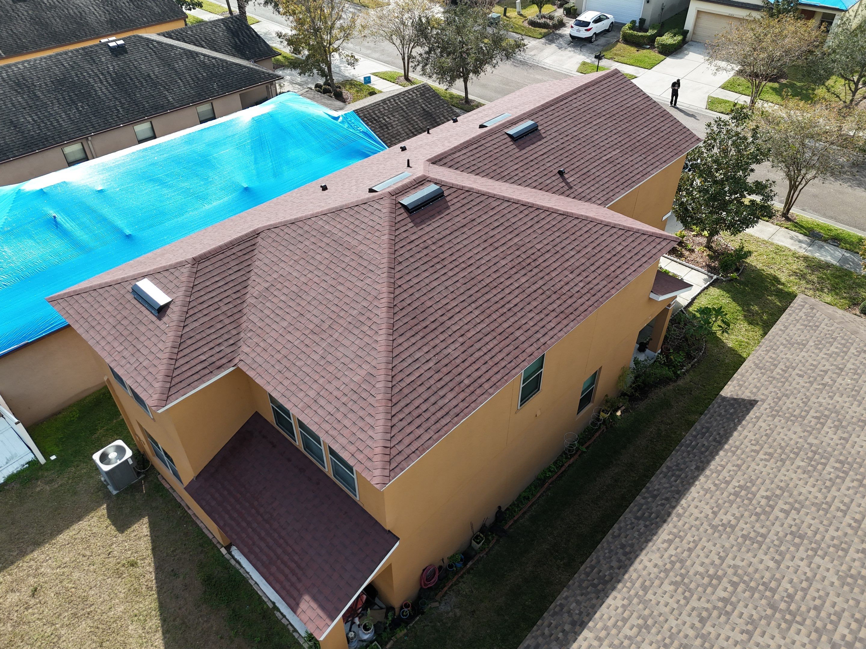 Roof Replacement in Riverview Fl. by Steadfast Roofing 