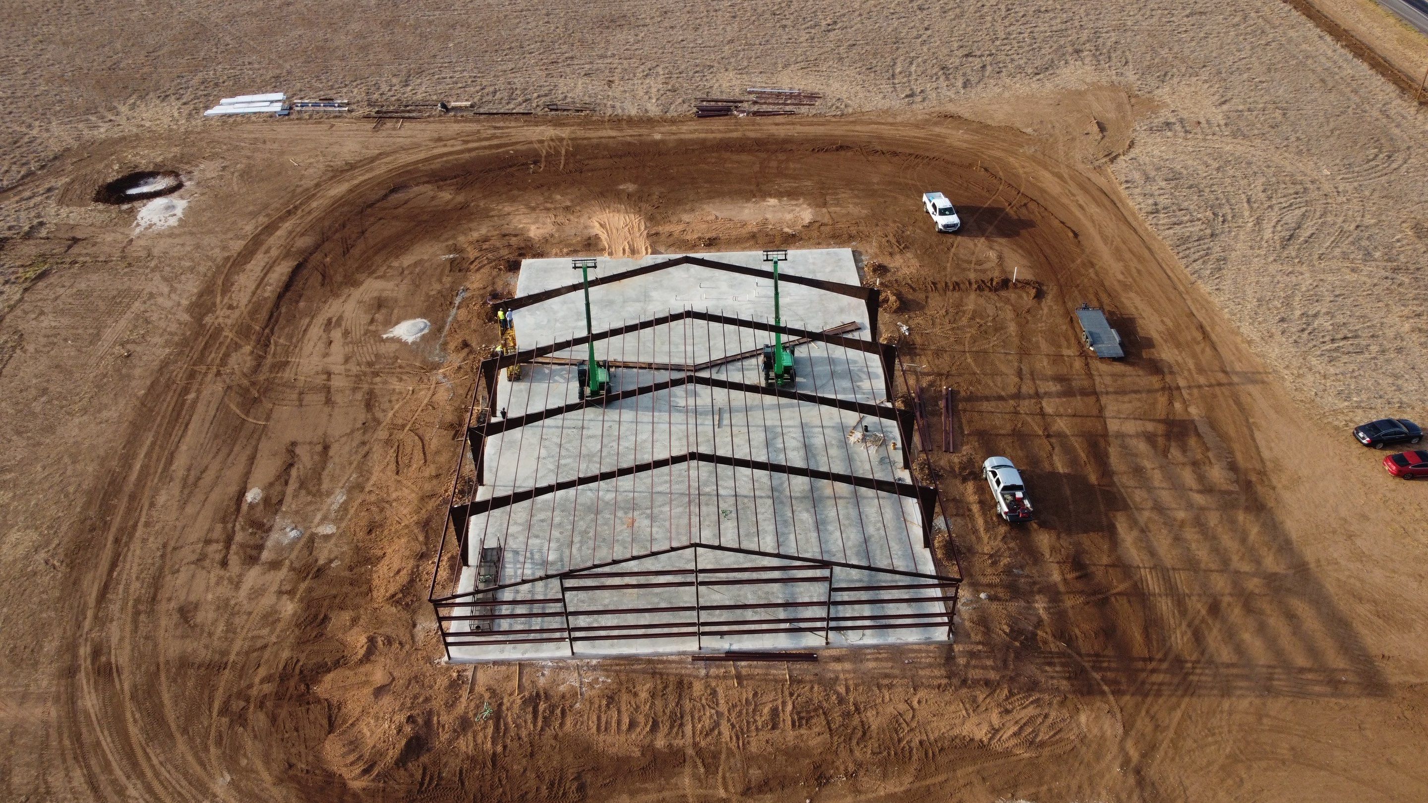 Project in Claude, TX by Sanchez Custom Contractors 