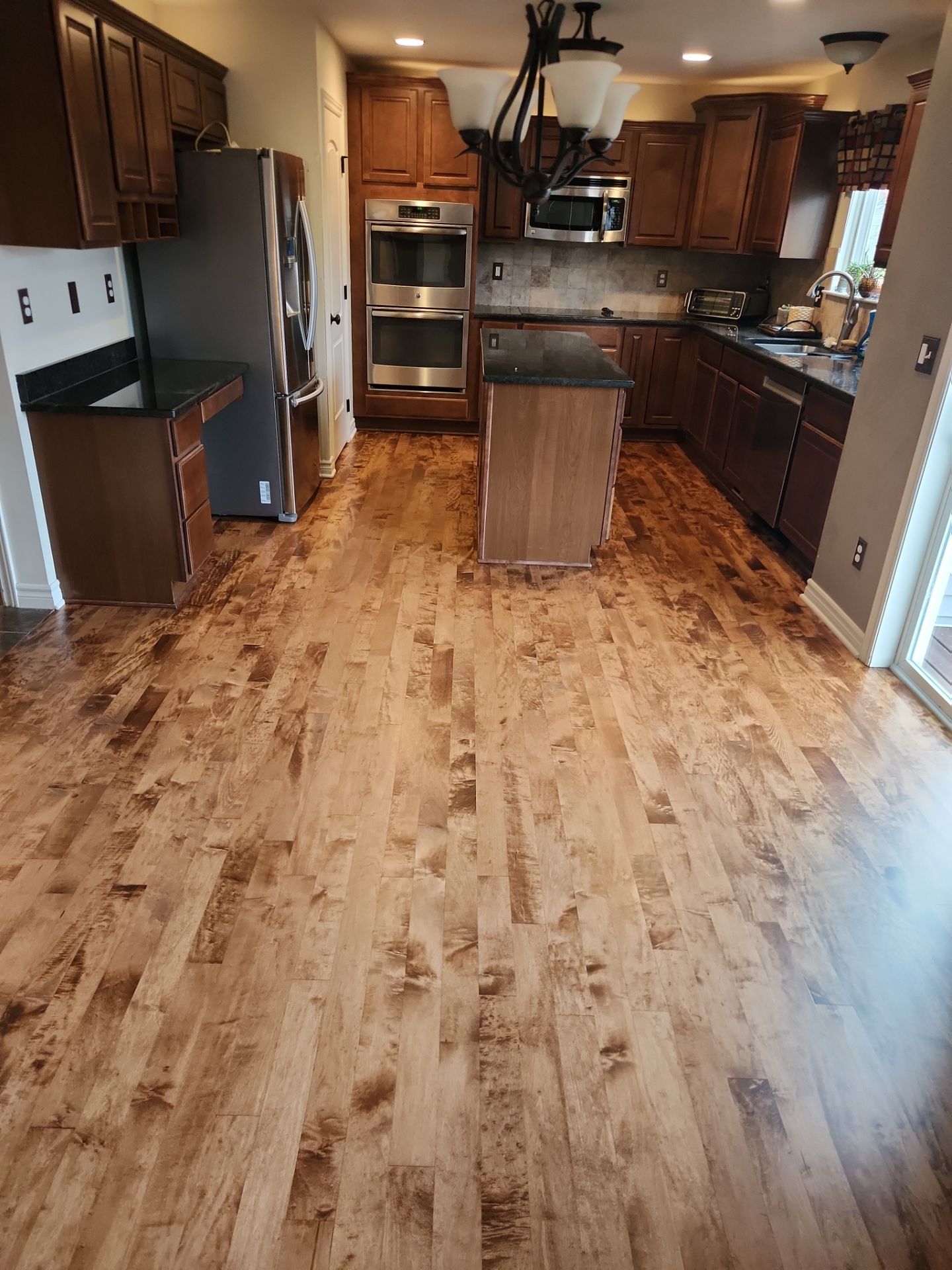 Stained Maple  by Ann Arbor Hardwoods 