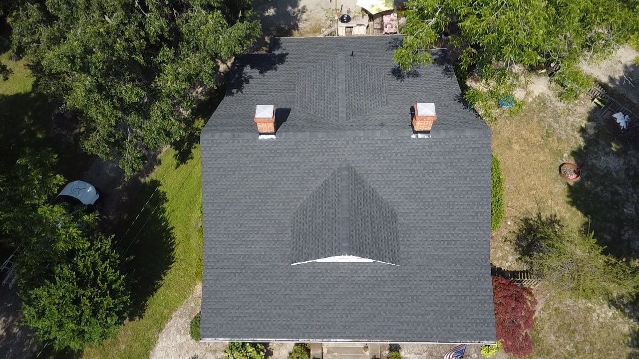 GAF HDZ Charcoal by Skybird Roofing