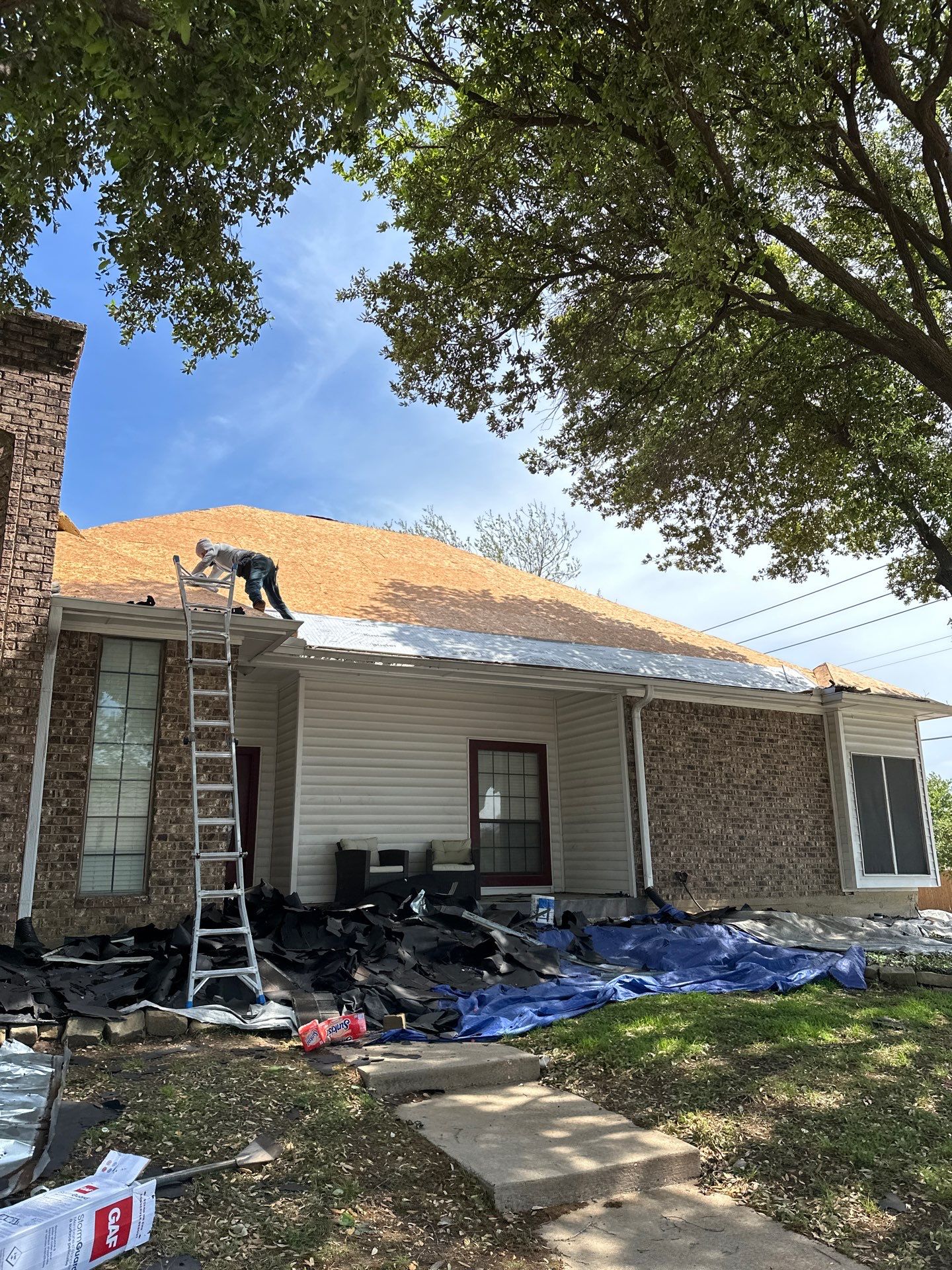 Project in Carrollton by Zeus Exteriors