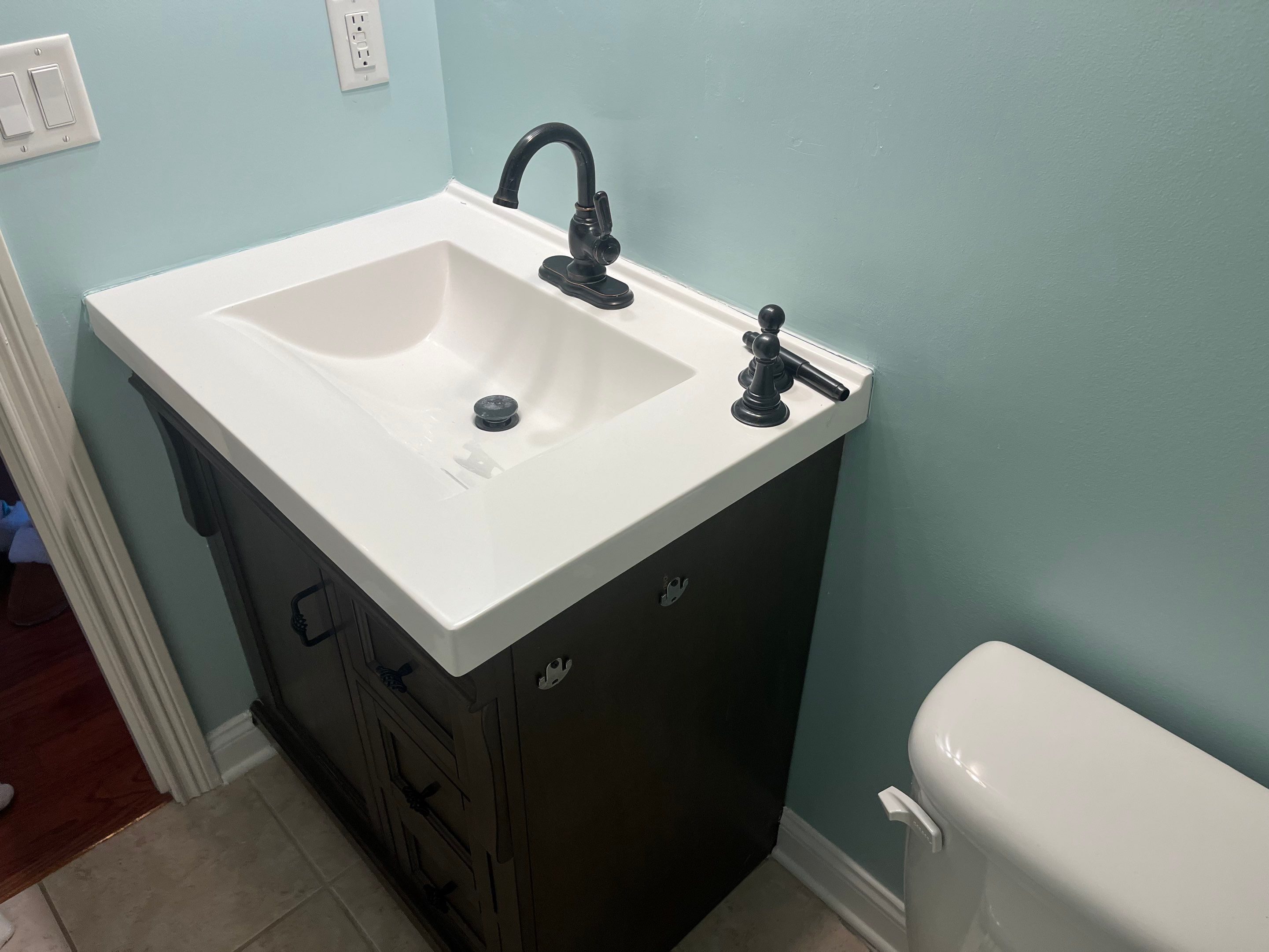 Basement/Bathroom Mitigation and Repairs  in Sellersburg, IN by ANR Restoration