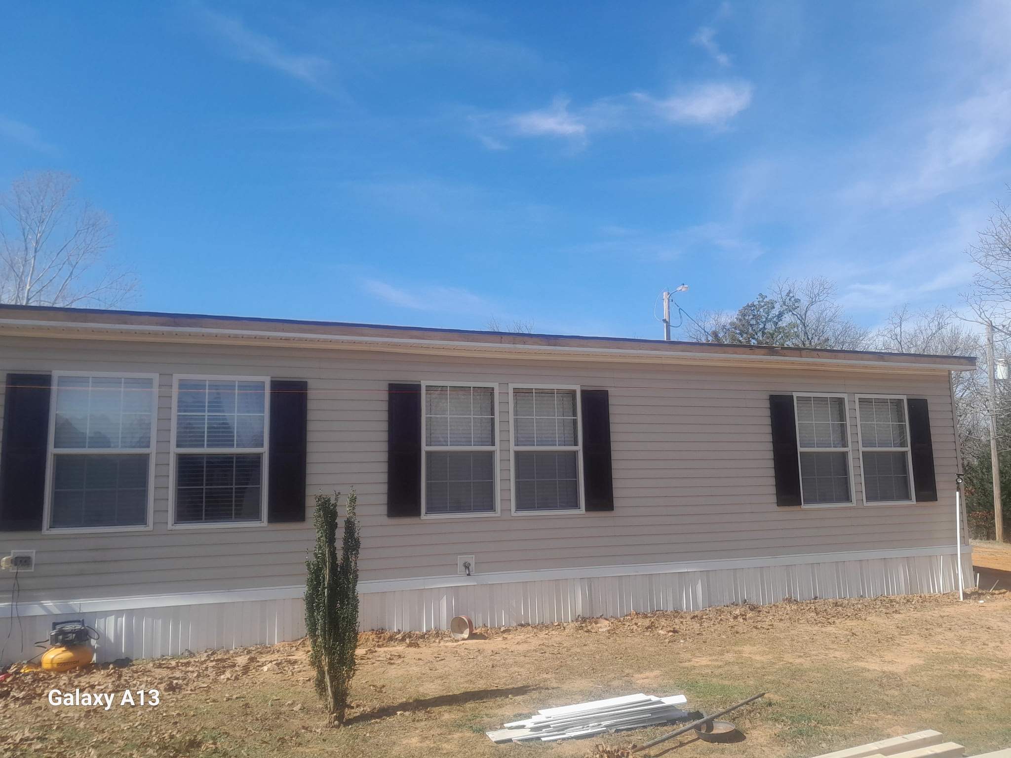Installed LP smart fascia & painted white. by In & Out Construction & Remodeling, LLC