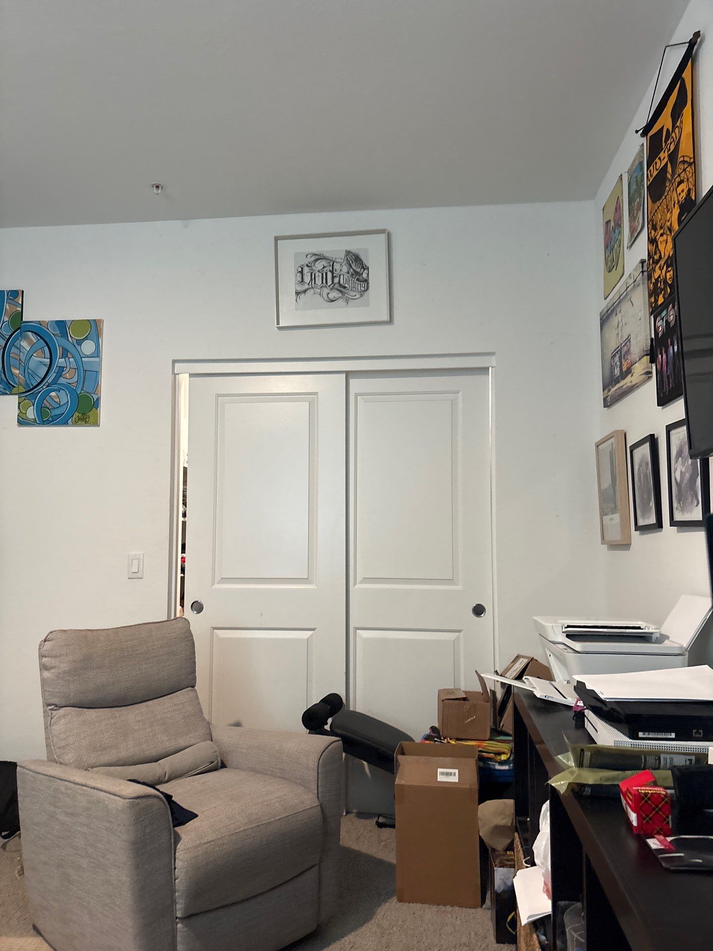 Modern Interior Renovation with Matte Black Accent Wall in Buckeye by CompanyCam Sales Demo
