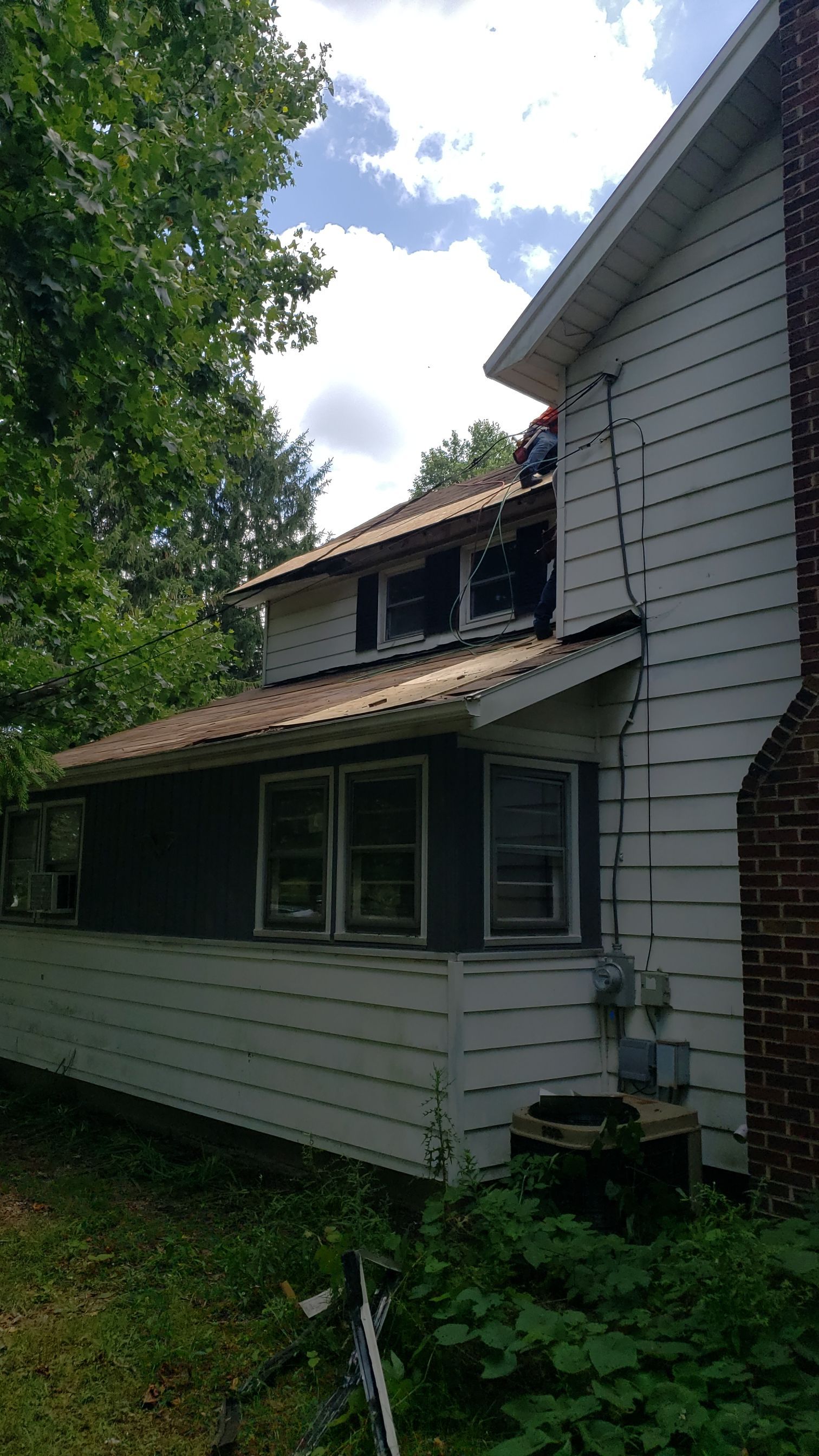 ATLAS PINNACLE COLOR: HEARTHSTONE DRIP EDGE: WHITE by Eagle Eye Roofing