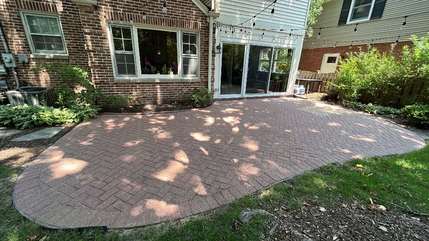 brick paver repair, clean and seal using Surebond SB-1300 by Northern Power Washing LLC.
