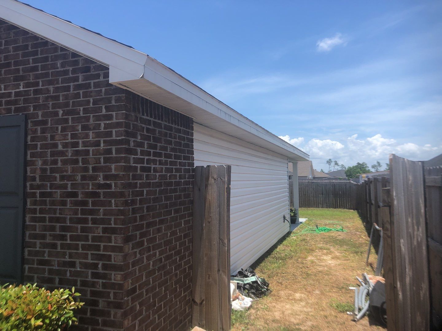 Gutter Installation using K-Style Seamless Gutters by Gutter Professors