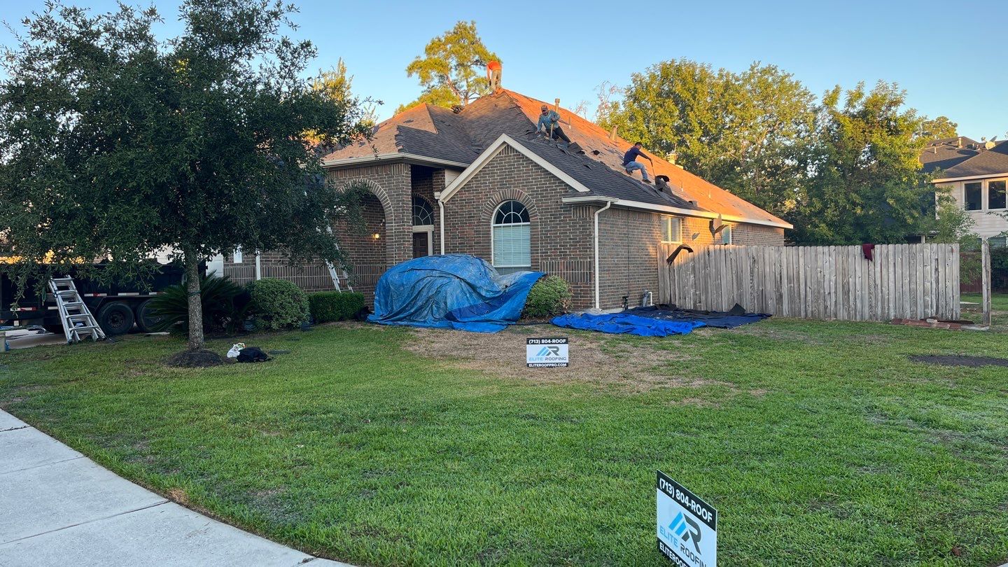 Residential Roof Replacement using GAF shingles by Elite Roofing LLC