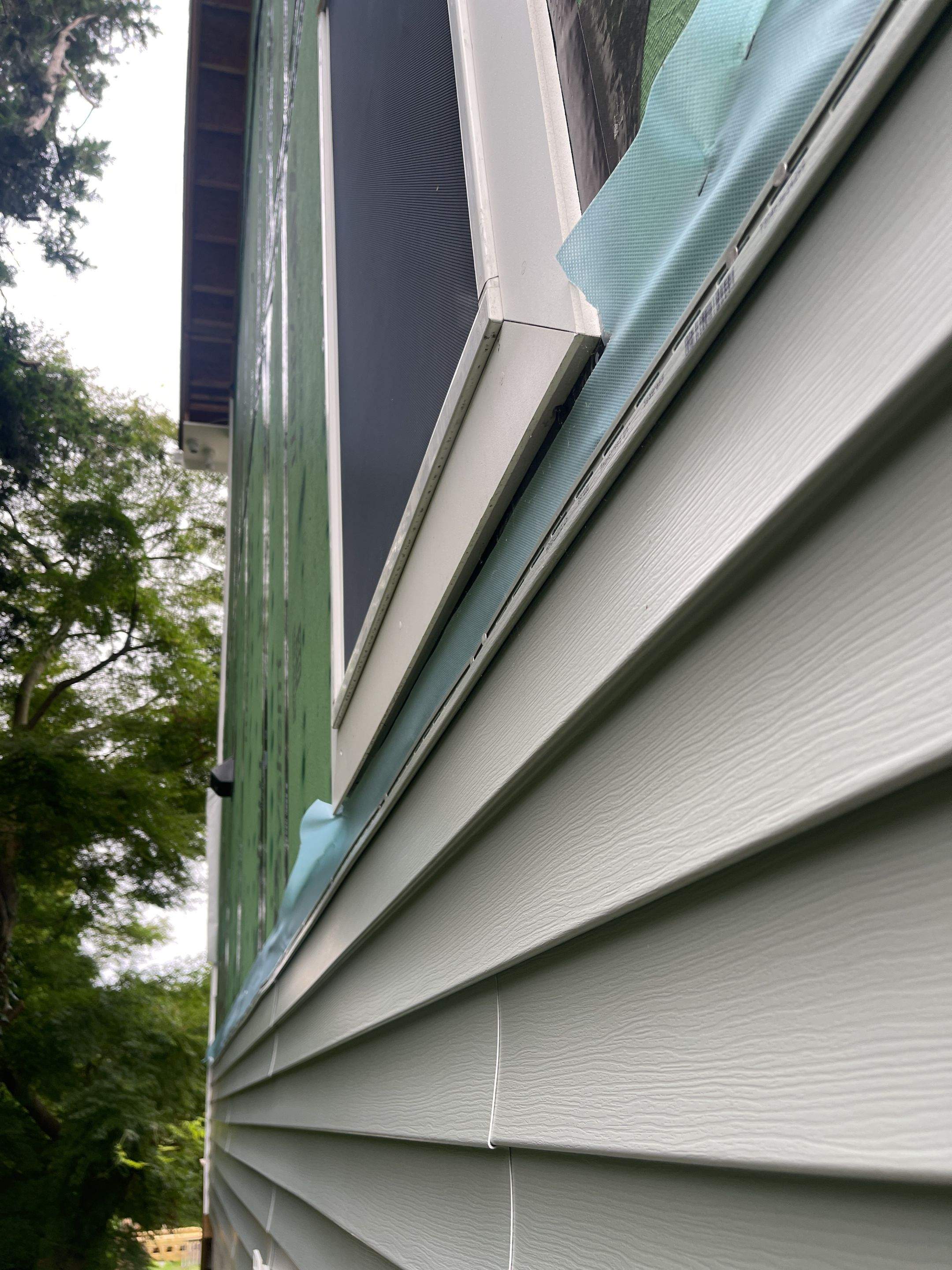 Siding Installation using Certainteed Mainstreet Seagrass by A Plus Exterior