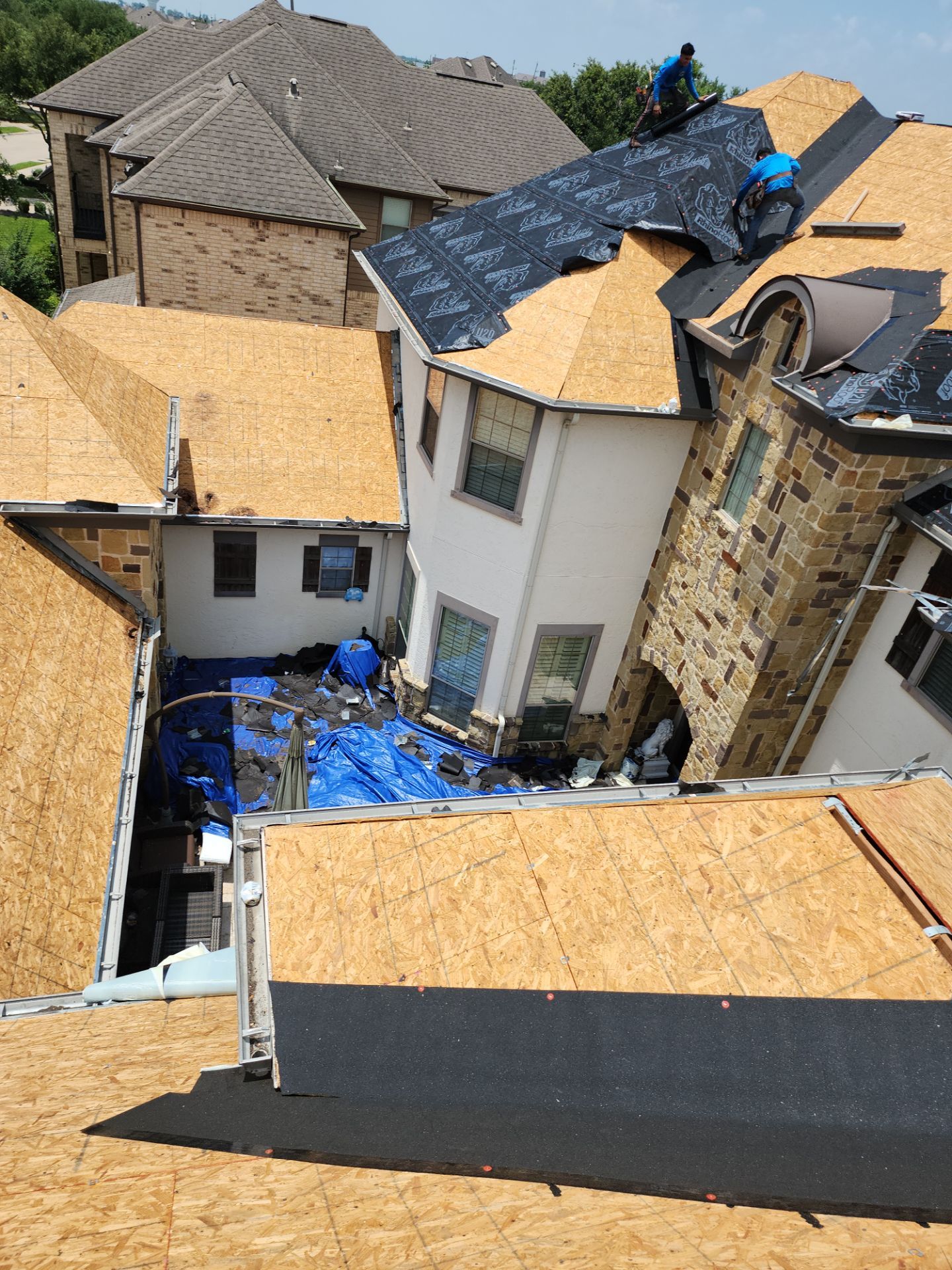 Residential Roofing Repair using Owen's Corning Duration (Lifetime) Shingles by Roof Repair Company