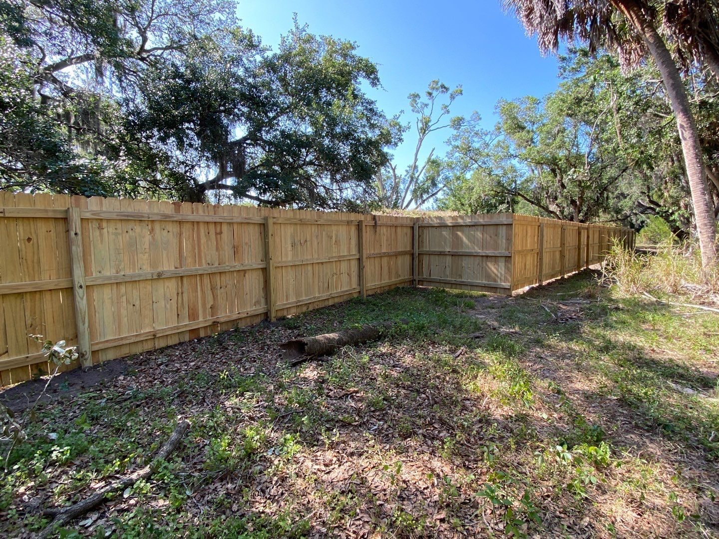 Bradenton, FL 6ft. Treated Board on Board Privacy Fence  by Asap fence and gates, LLC
