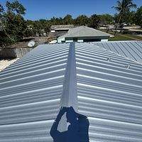 24ga 1.5" Mechanical Seam Mill Finish by Total Roofing System The Metal Roof Experts